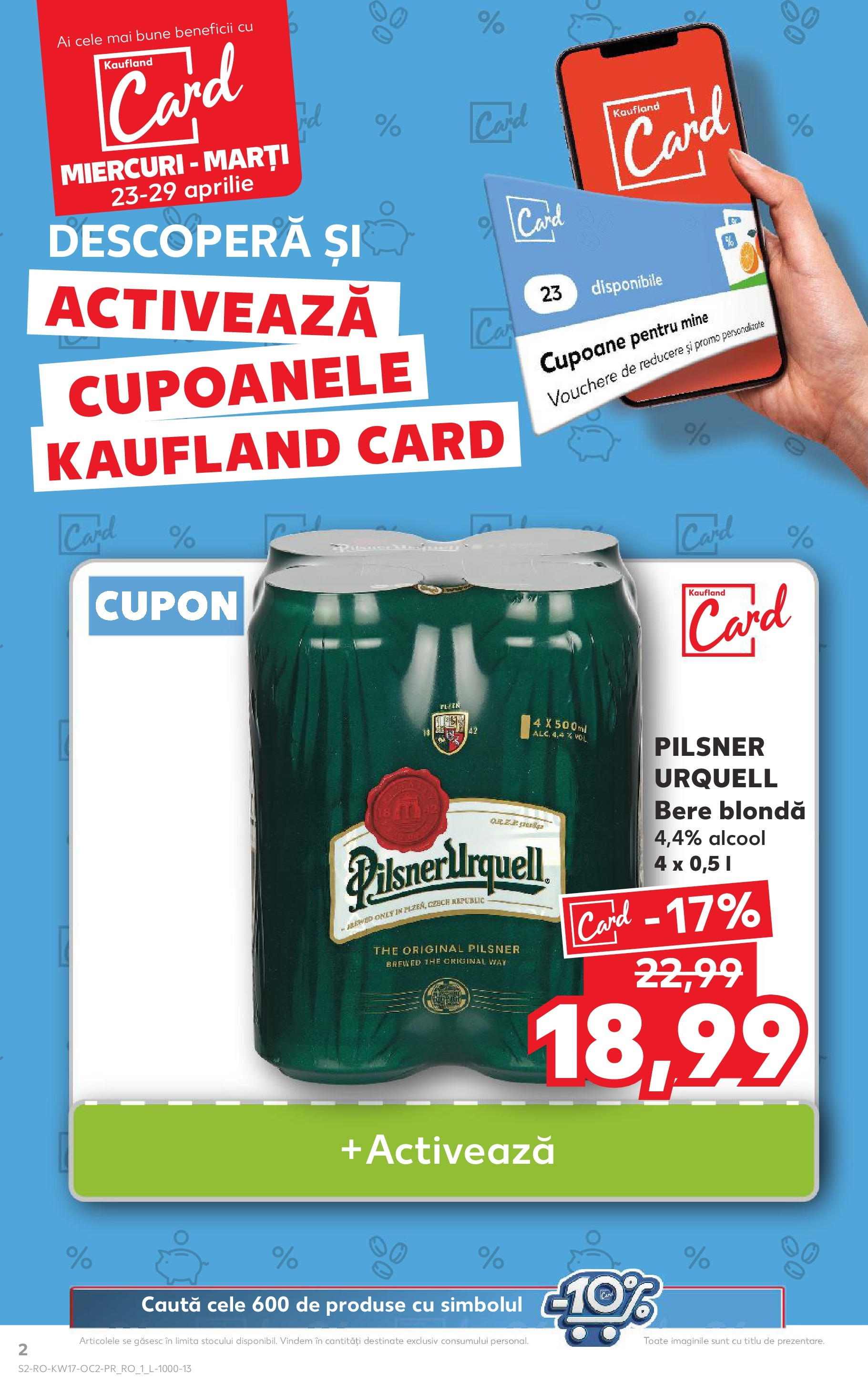 Catalog Kaufland 23 - 29 Aprilie 2025 | Pagina 2 | Produse: Bere
