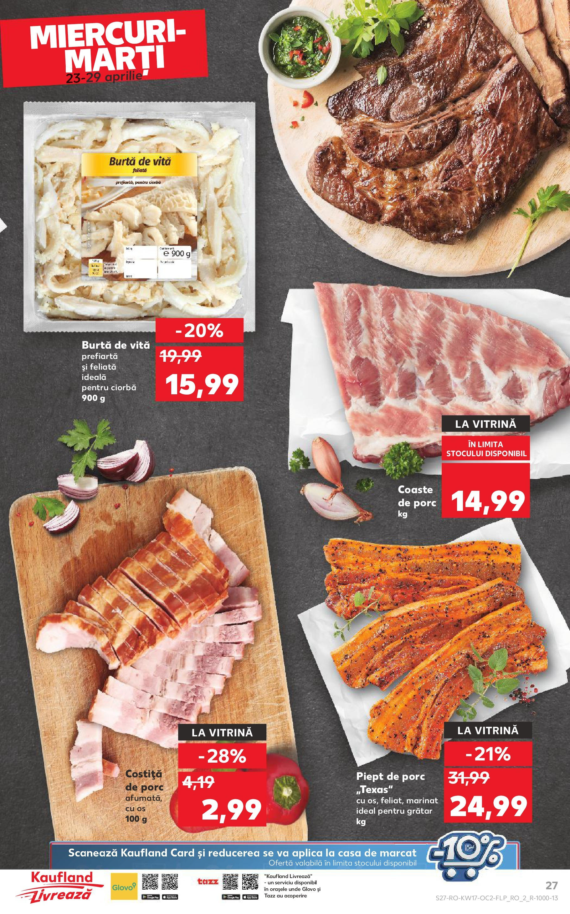 Catalog Kaufland 23 - 29 Aprilie 2025 | Pagina 27 | Produse: Grătar, Vitrină