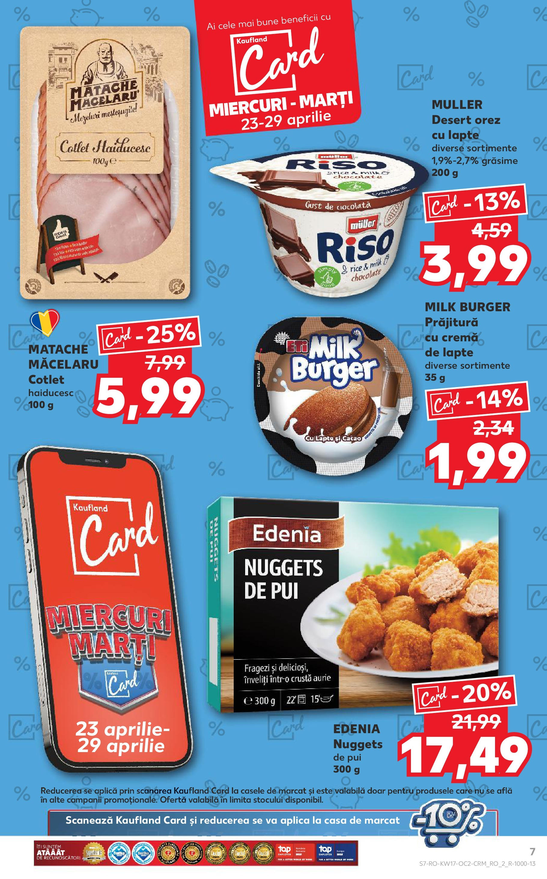 Catalog Kaufland 23 - 29 Aprilie 2025 | Pagina 7 | Produse: Lait de coco, Cremă, Ciocolată, Orez