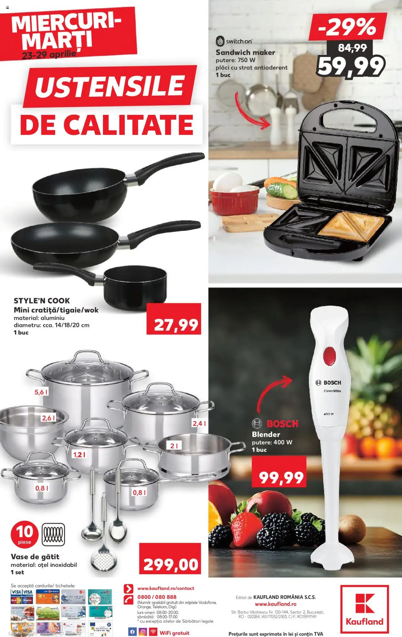 Catalog Kaufland 23 - 29 Aprilie 2025 | Pagina 20 | Produse: Blender