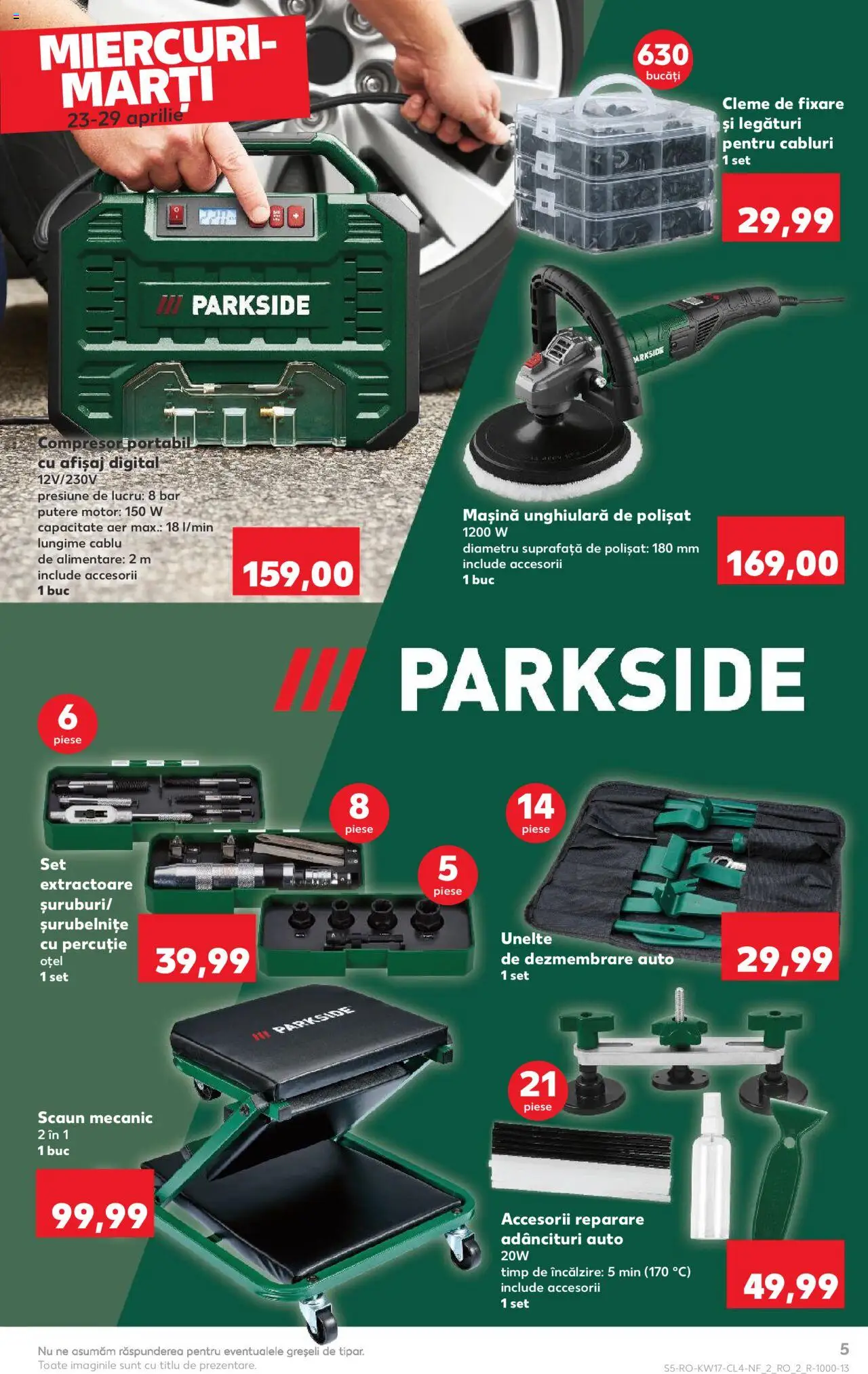 Catalog Kaufland 23 - 29 Aprilie 2025 | Pagina 5 | Produse: Cablu, Scaun