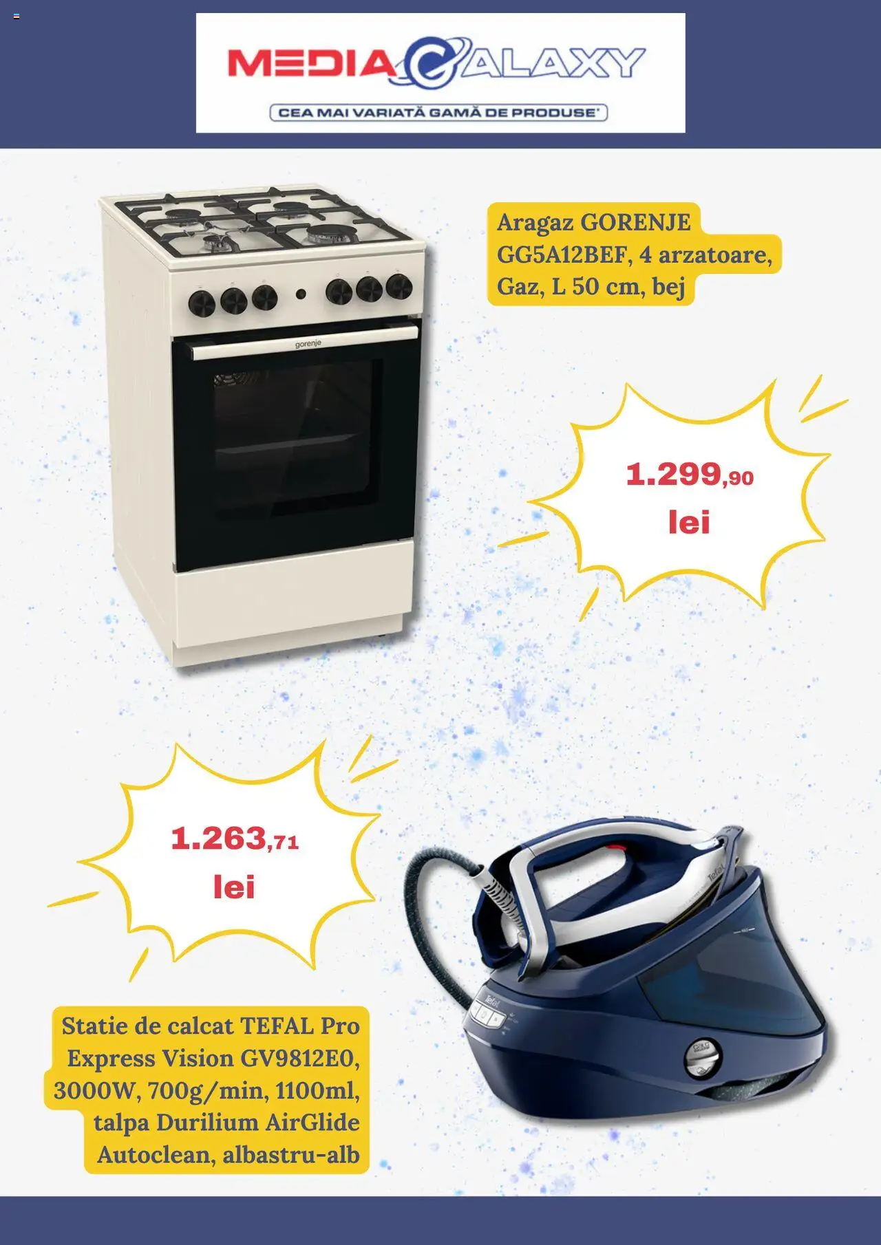 Catalog Media Galaxy 17 - 23 Aprilie 2025 | Pagina 6 | Produse: Aragaz