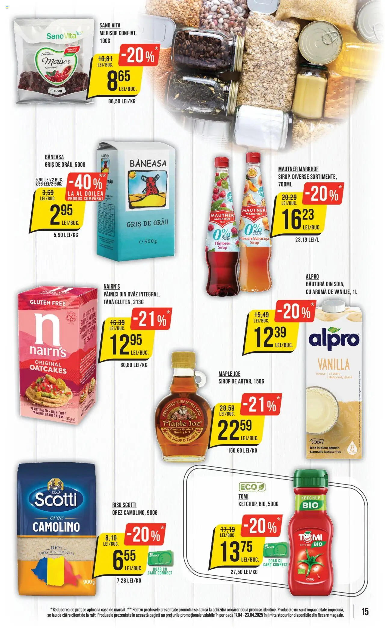 Catalog Mega Image 17 - 23 Aprilie 2025 | Pagina 15 | Produse: Orez, Ketchup, Sirop