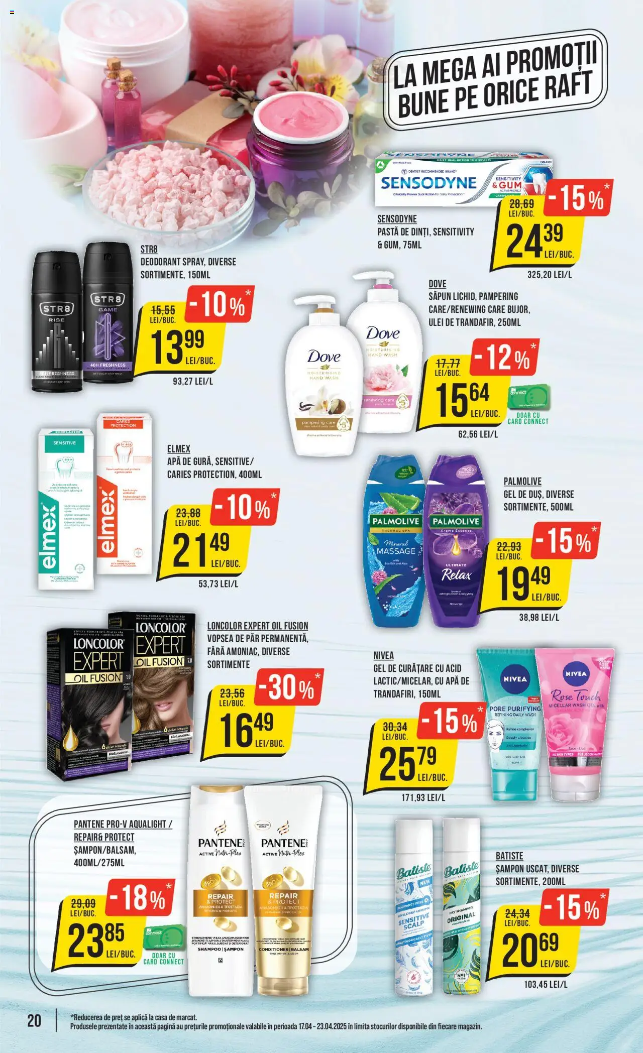 Catalog Mega Image 17 - 23 Aprilie 2025 | Pagina 20 | Produse: Vopsea, Șampon, Balsam, Apă