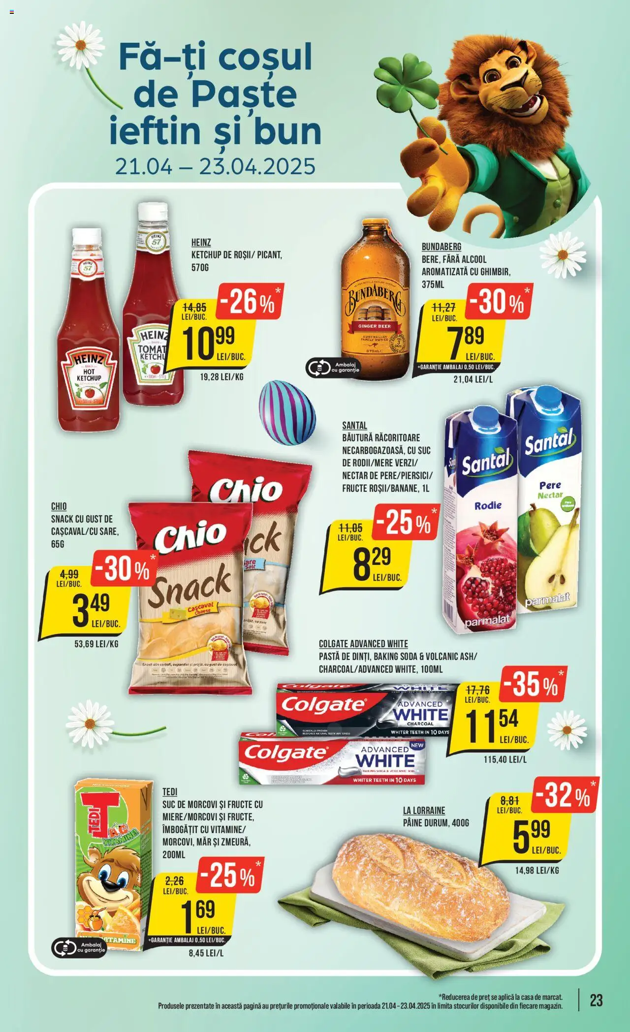 Catalog Mega Image 17 - 23 Aprilie 2025 | Pagina 23 | Produse: Suc, Paste, Morcovi, Fructe