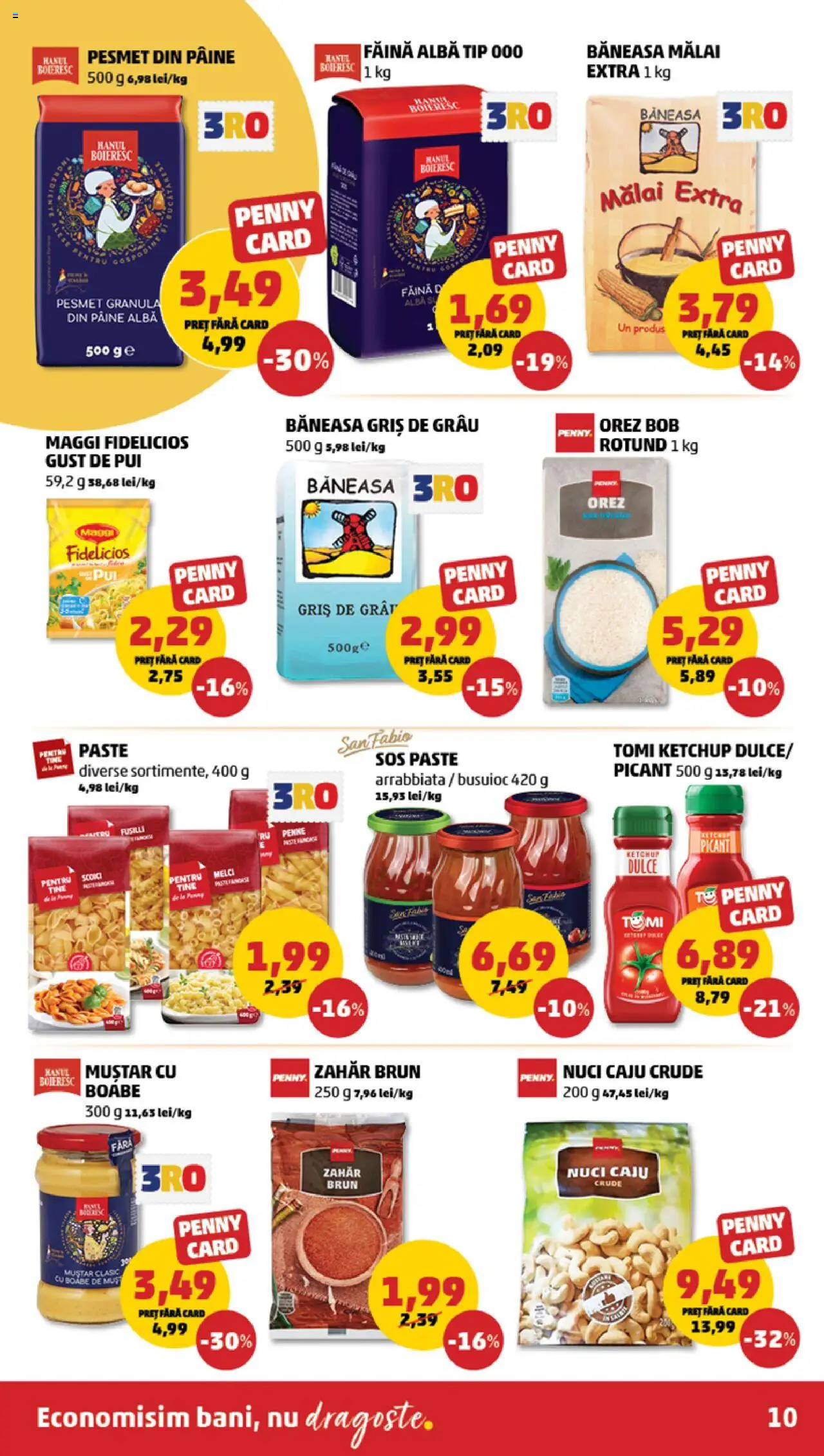 Catalog PENNY Market 23 - 29 Aprilie 2025 | Pagina 10 | Produse: Pâine, Orez, Nuci, Sos