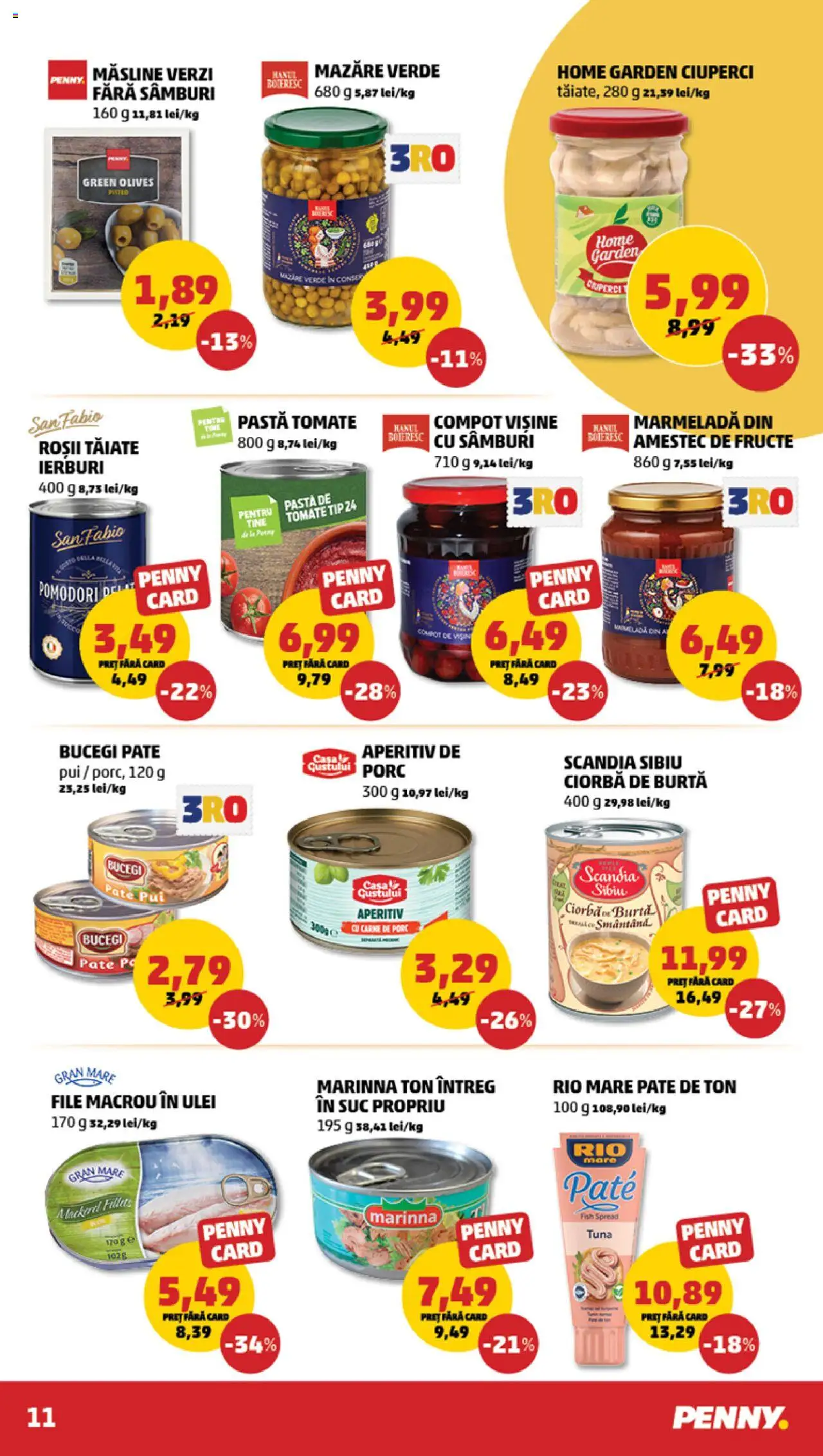 Catalog PENNY Market 23 - 29 Aprilie 2025 | Pagina 11 | Produse: Hacıyatmaz Kedi Oyuncağı, Ulei, Suc, Compot