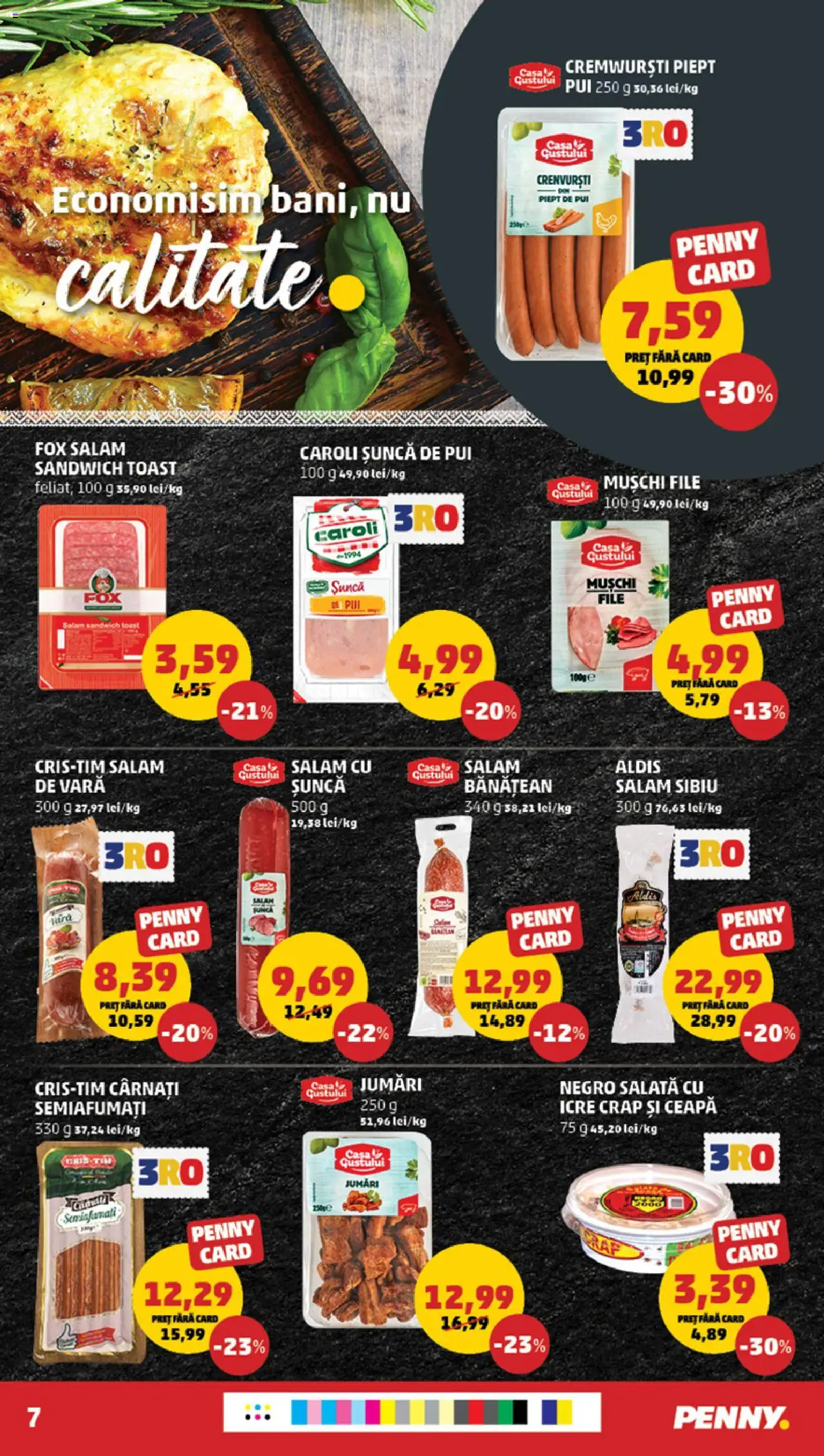 Catalog PENNY Market 23 - 29 Aprilie 2025 | Pagina 7 | Produse: Pară, Hacıyatmaz Kedi Oyuncağı, Șuncă, Cârnați