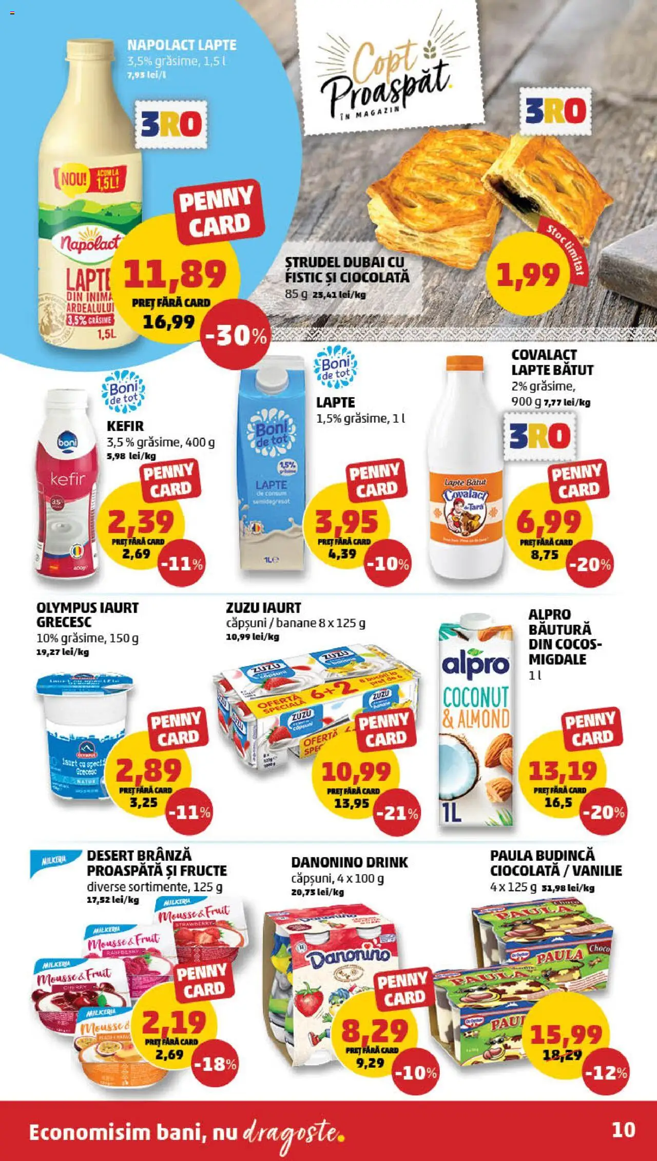 Catalog PENNY Market 16 - 22 Aprilie 2025 | Pagina 10 | Produse: Iaurt, Ciocolată, Banane, Căpșuni