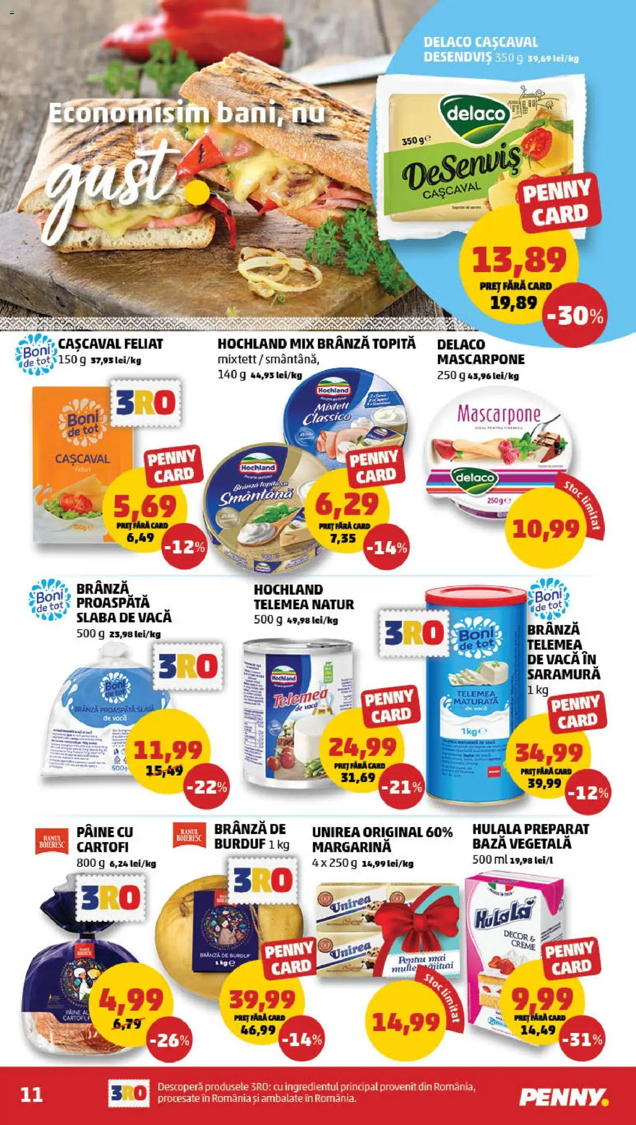 Catalog PENNY Market 16 - 22 Aprilie 2025 | Pagina 11 | Produse: Light Kedi Konservesi, Cașcaval, Mascarpone, Smântână