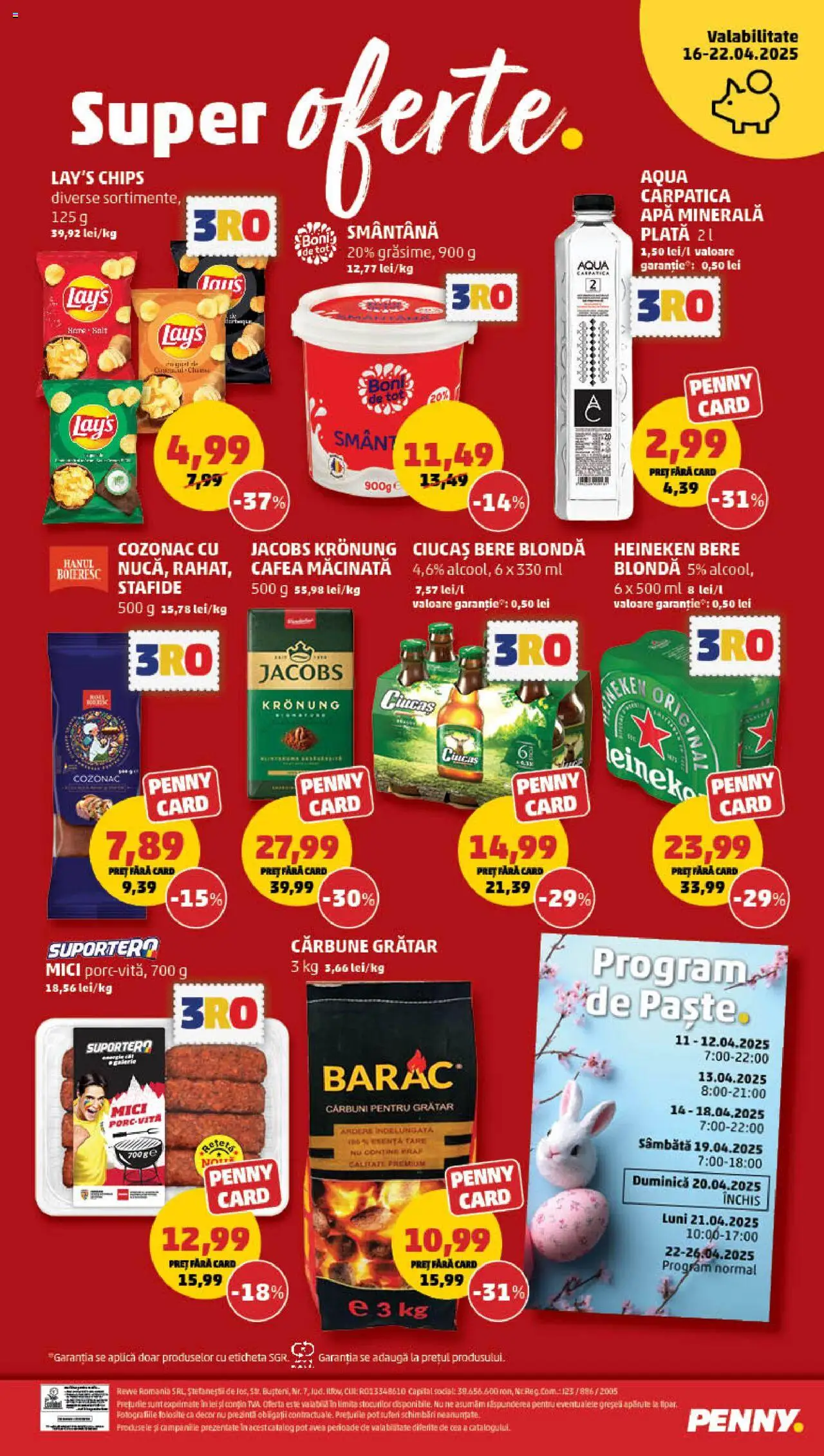 Catalog PENNY Market 16 - 22 Aprilie 2025 | Pagina 20 | Produse: Grătar, Mici, Smântână, Stafide