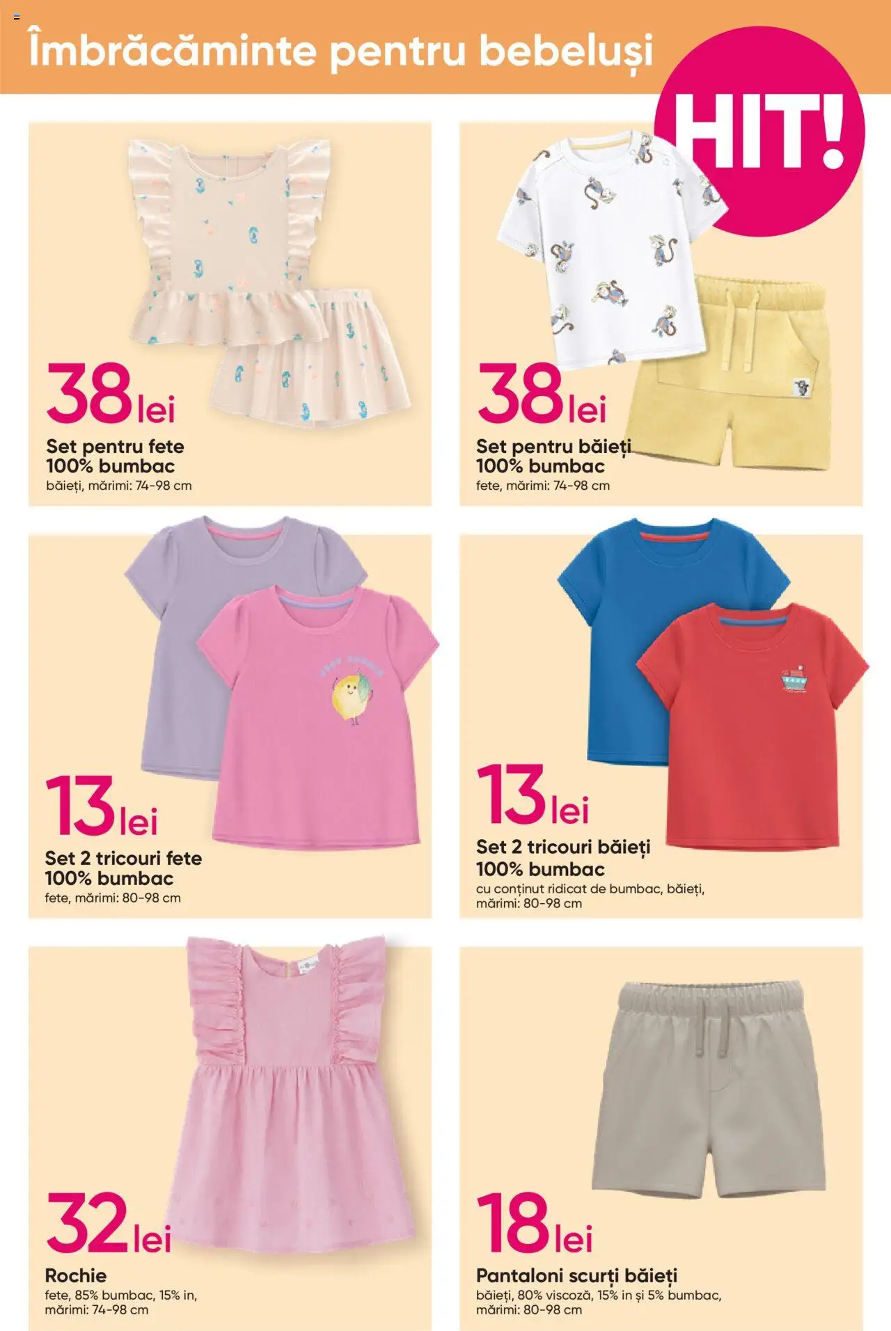 Catalog Pepco 24 Aprilie - 7 Mai 2025 | Pagina 3 | Produse: Rochie, Pantaloni, Pantaloni scurți