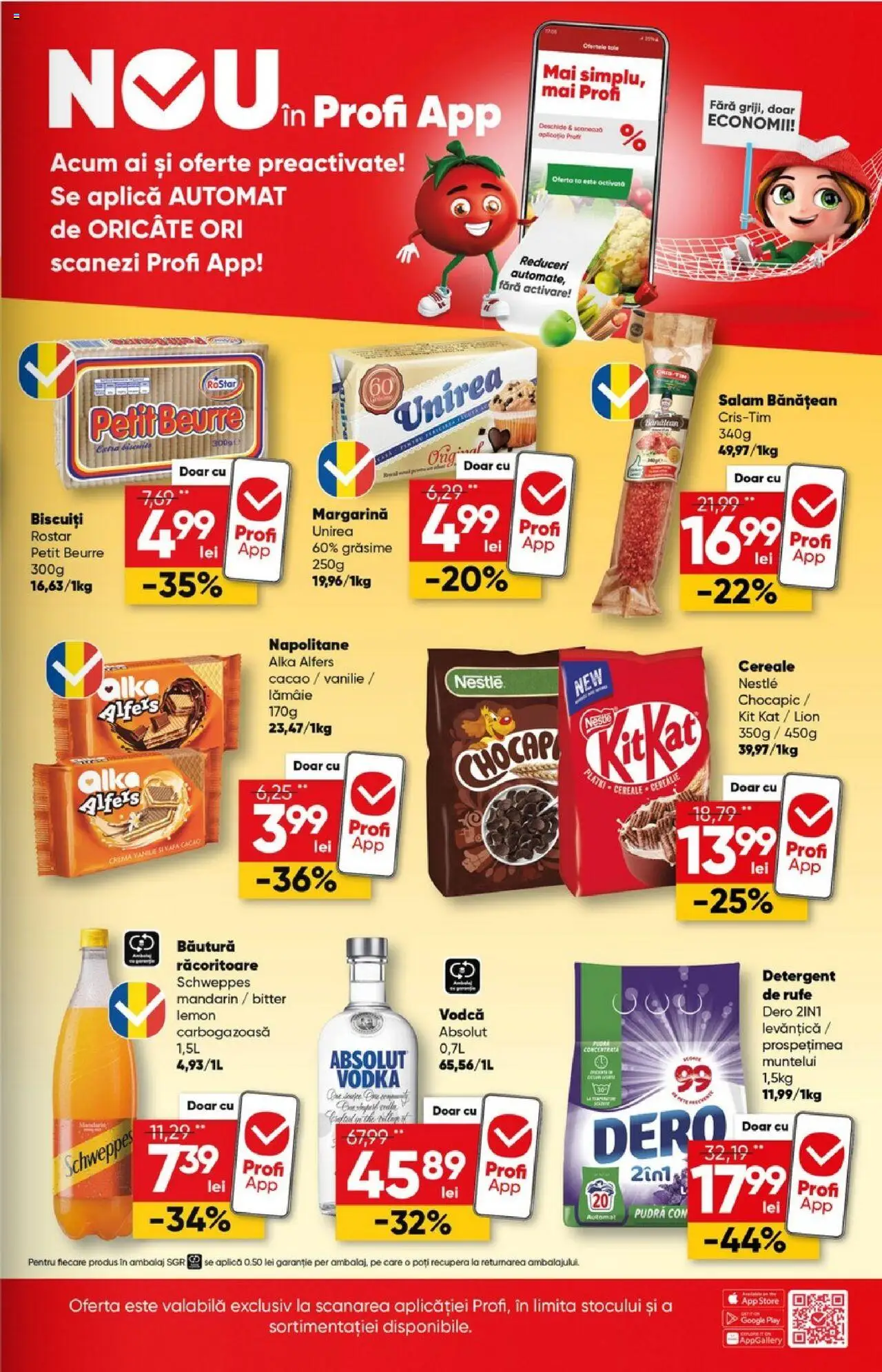 Catalog Profi 16 - 29 Aprilie 2025 | Pagina 7 | Produse: Napolitane, Cremă, Cacao, Biscuiți