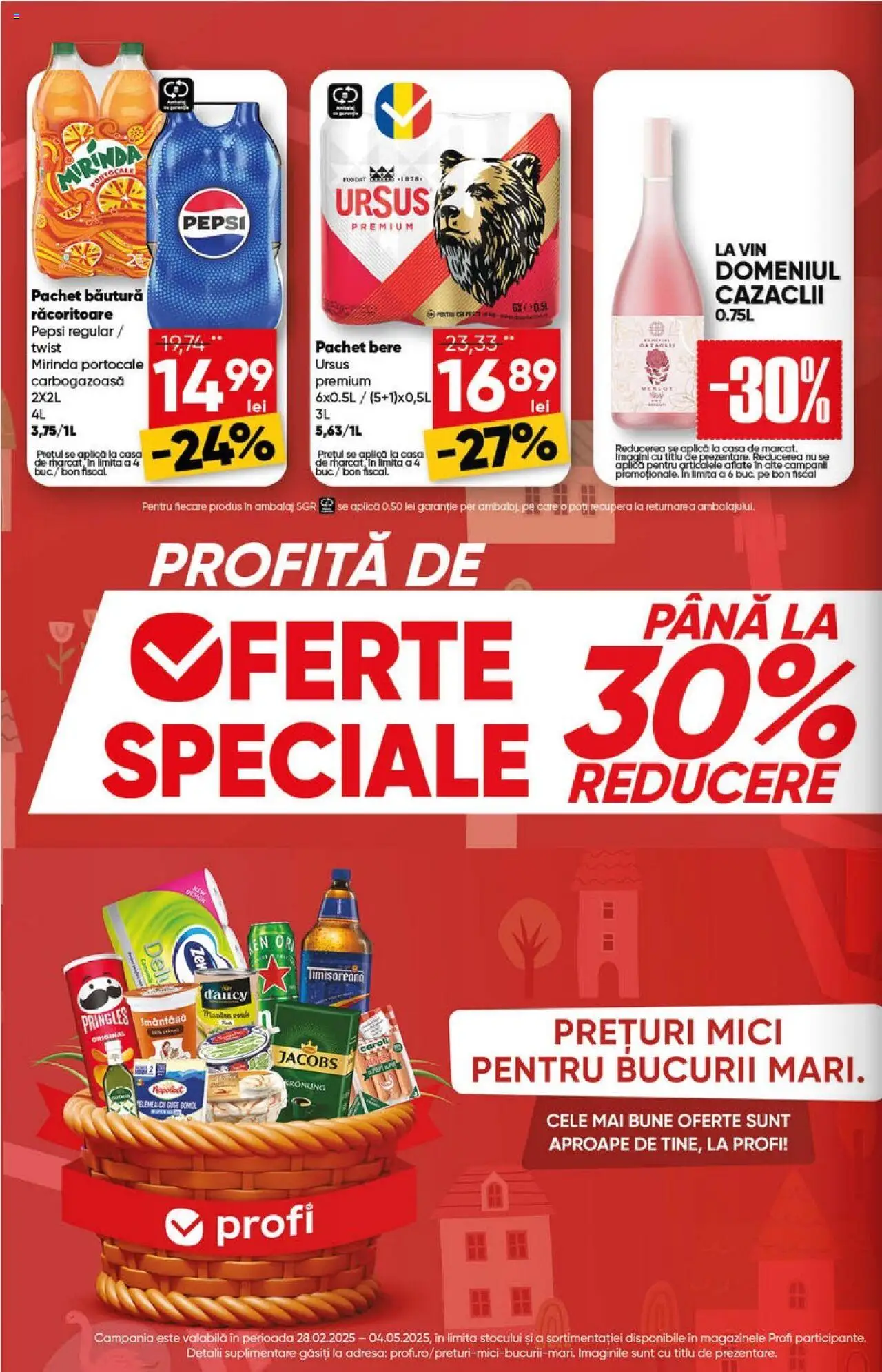 Catalog Profi 16 - 29 Aprilie 2025 | Pagina 4 | Produse: Köpek çiti, Vin, Bere, Portocale