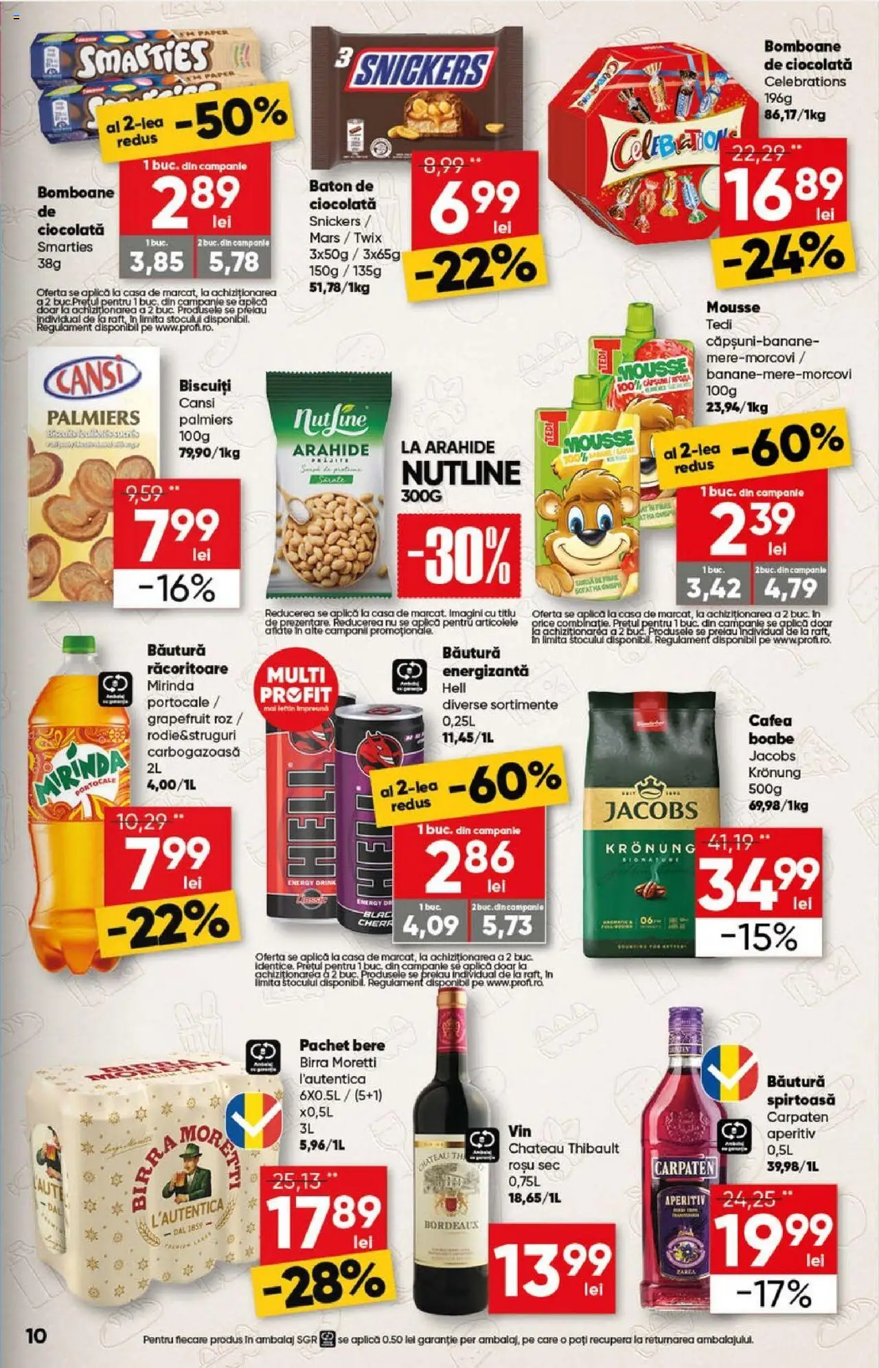 Catalog Profi 16 - 29 Aprilie 2025 | Pagina 9 | Produse: Köpek çiti, Cafea, Ciocolată, Biscuiți