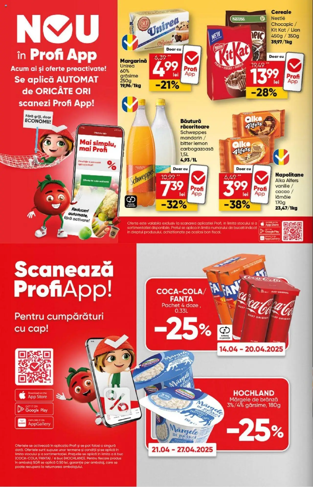 Catalog Profi 16 - 29 Aprilie 2025 | Pagina 6 | Produse: Masaüstü kılıfı, Napolitane, Cereale, Cacao