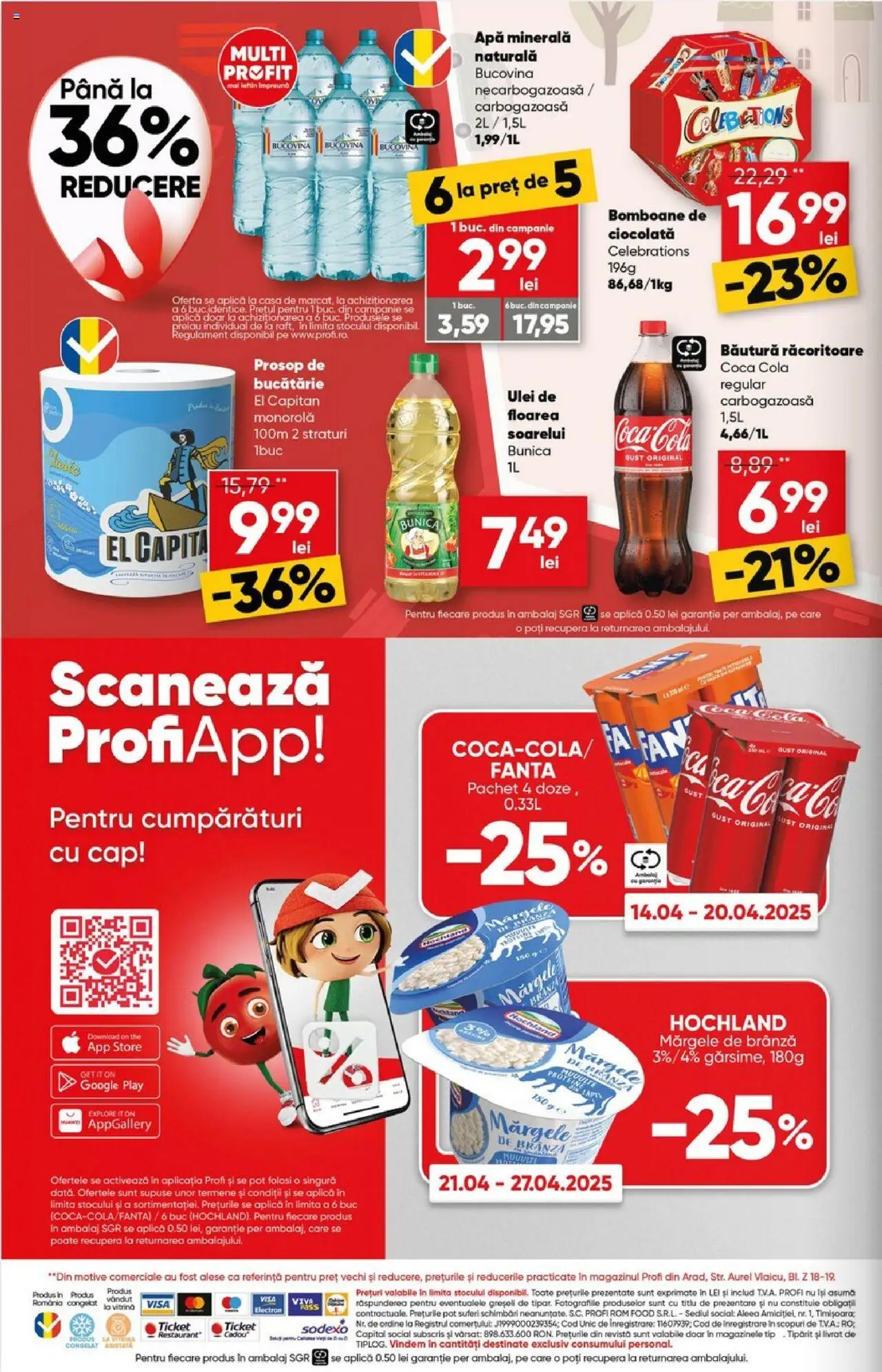 Catalog Profi 16 - 29 Aprilie 2025 | Pagina 16 | Produse: Bucătărie, Amerikan servis, Ulei, Ciocolată