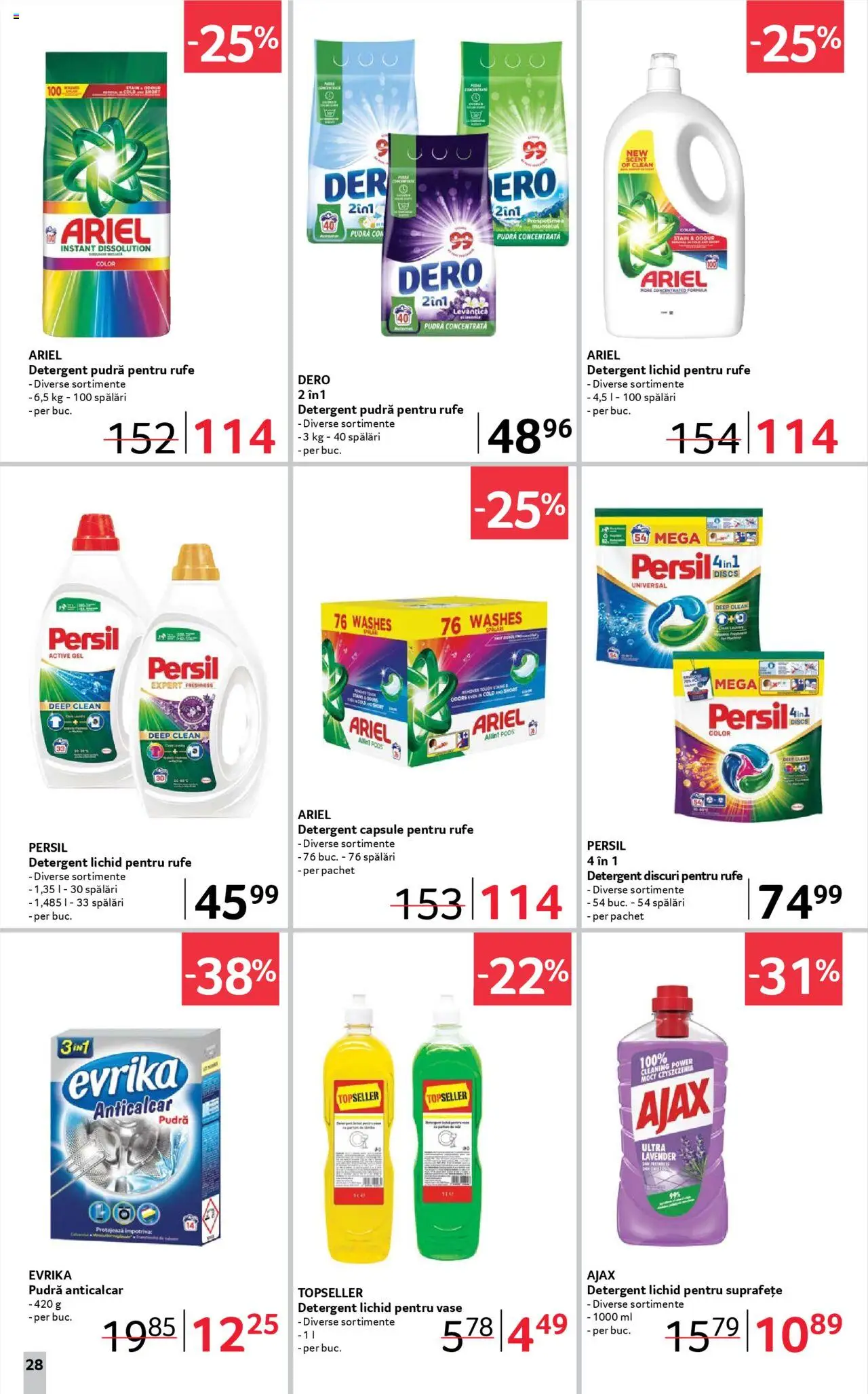 Catalog Selgros 18 Aprilie - 1 Mai 2025 | Pagina 28 | Produse: Pomelo, Pudră, Detergent
