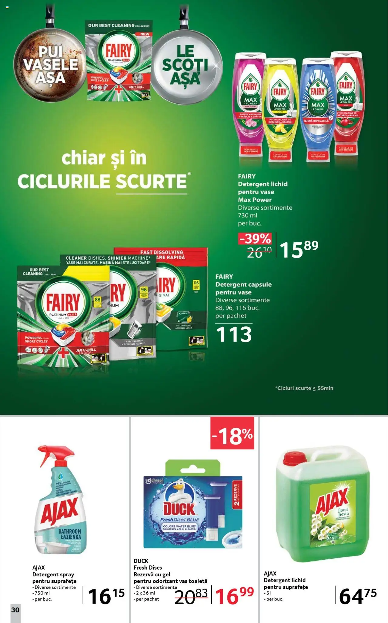 Catalog Selgros 18 Aprilie - 1 Mai 2025 | Pagina 30 | Produse: Hacıyatmaz Kedi Oyuncağı, Toaletă, Detergent, Apă