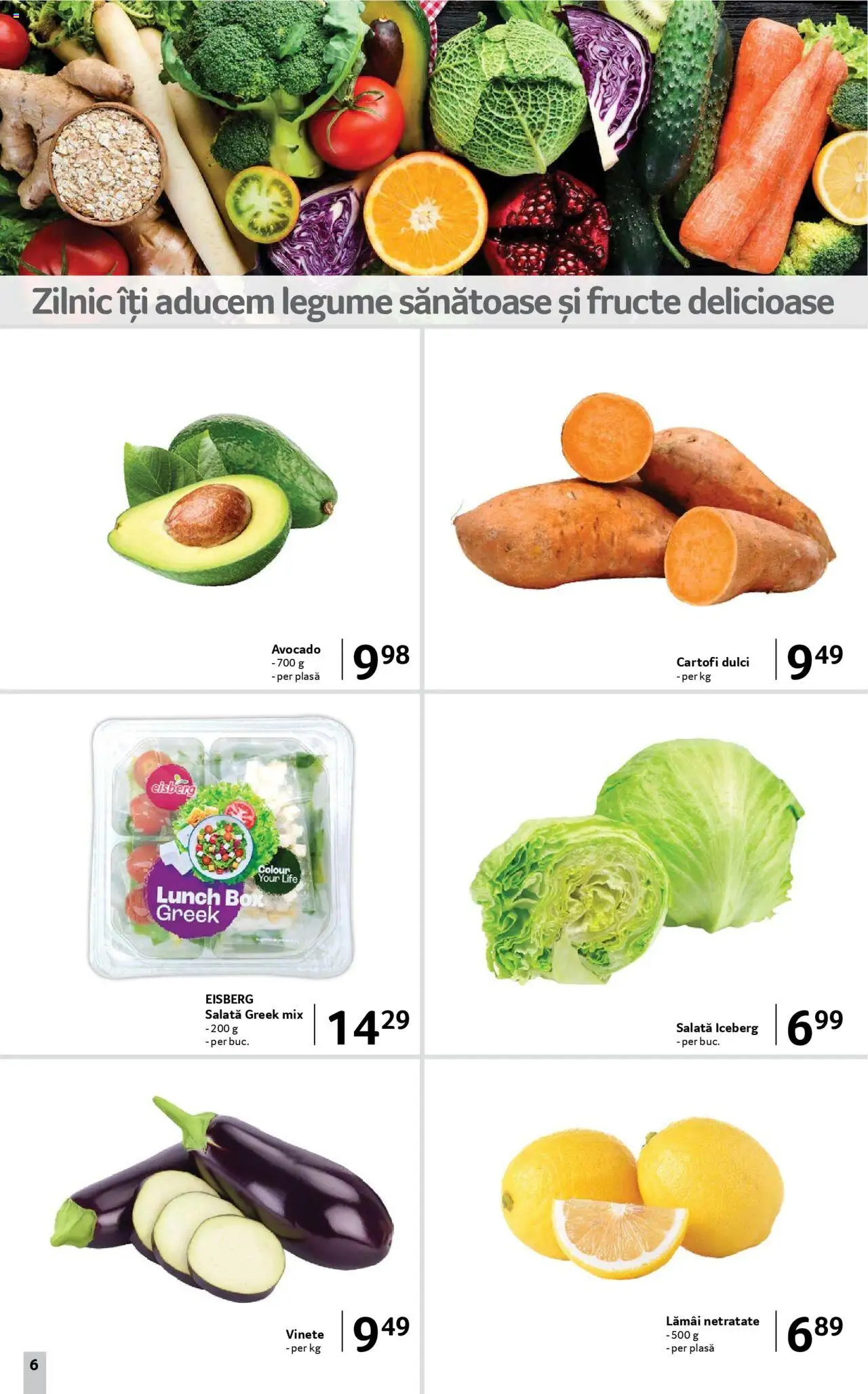 Catalog Selgros 18 Aprilie - 1 Mai 2025 | Pagina 6 | Produse: Taneli organik hardal, Avocado, Legume, Fructe