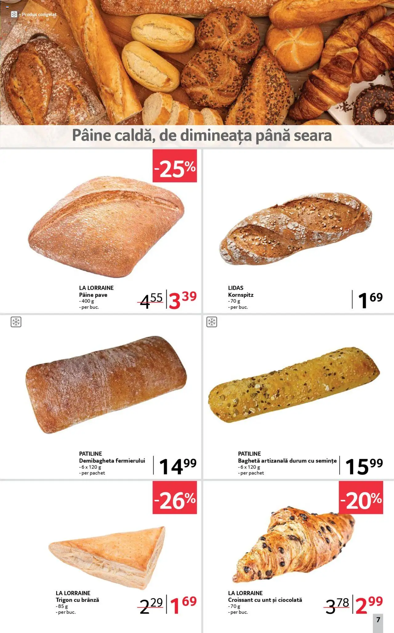 Catalog Selgros 18 Aprilie - 1 Mai 2025 | Pagina 7 | Produse: Semințe, Unt, Brânză, Ciocolată