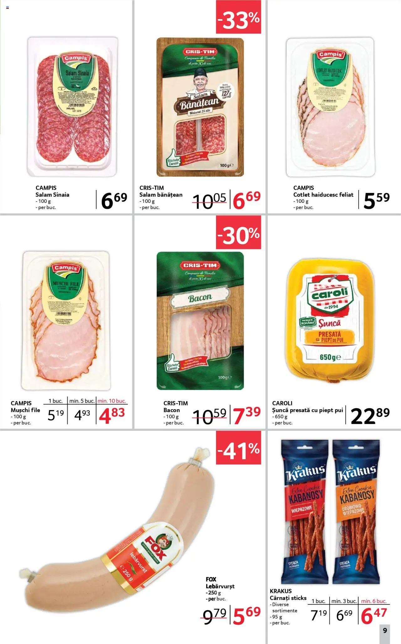 Catalog Selgros 18 Aprilie - 1 Mai 2025 | Pagina 9 | Produse: Lait de coco, Bacon, Șuncă, Cârnați