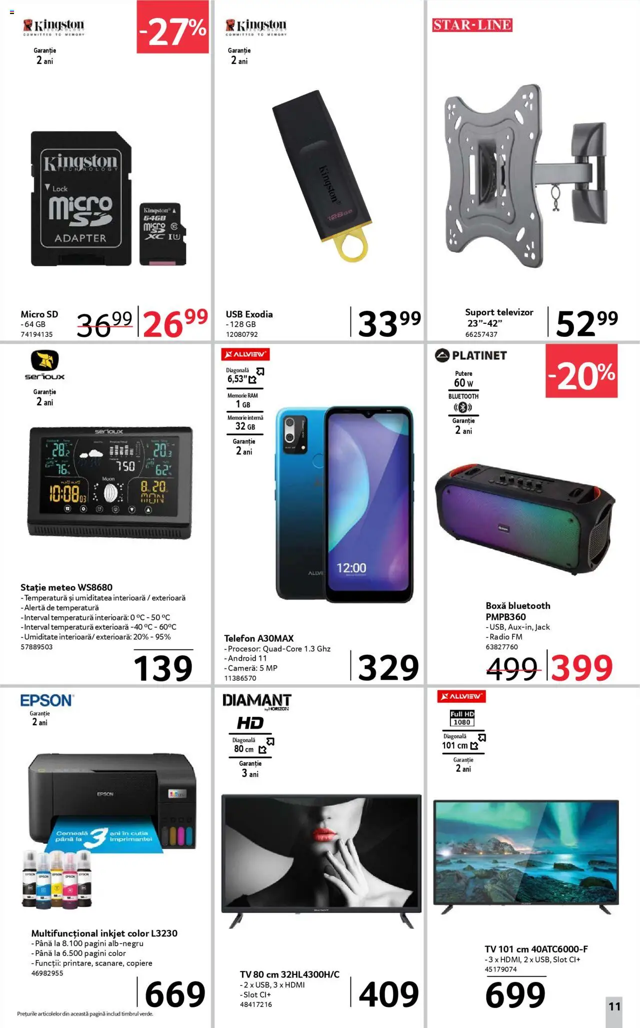 Catalog Selgros 18 Aprilie - 1 Mai 2025 | Pagina 11 | Produse: Telefon, Radio, Cameră, Usb