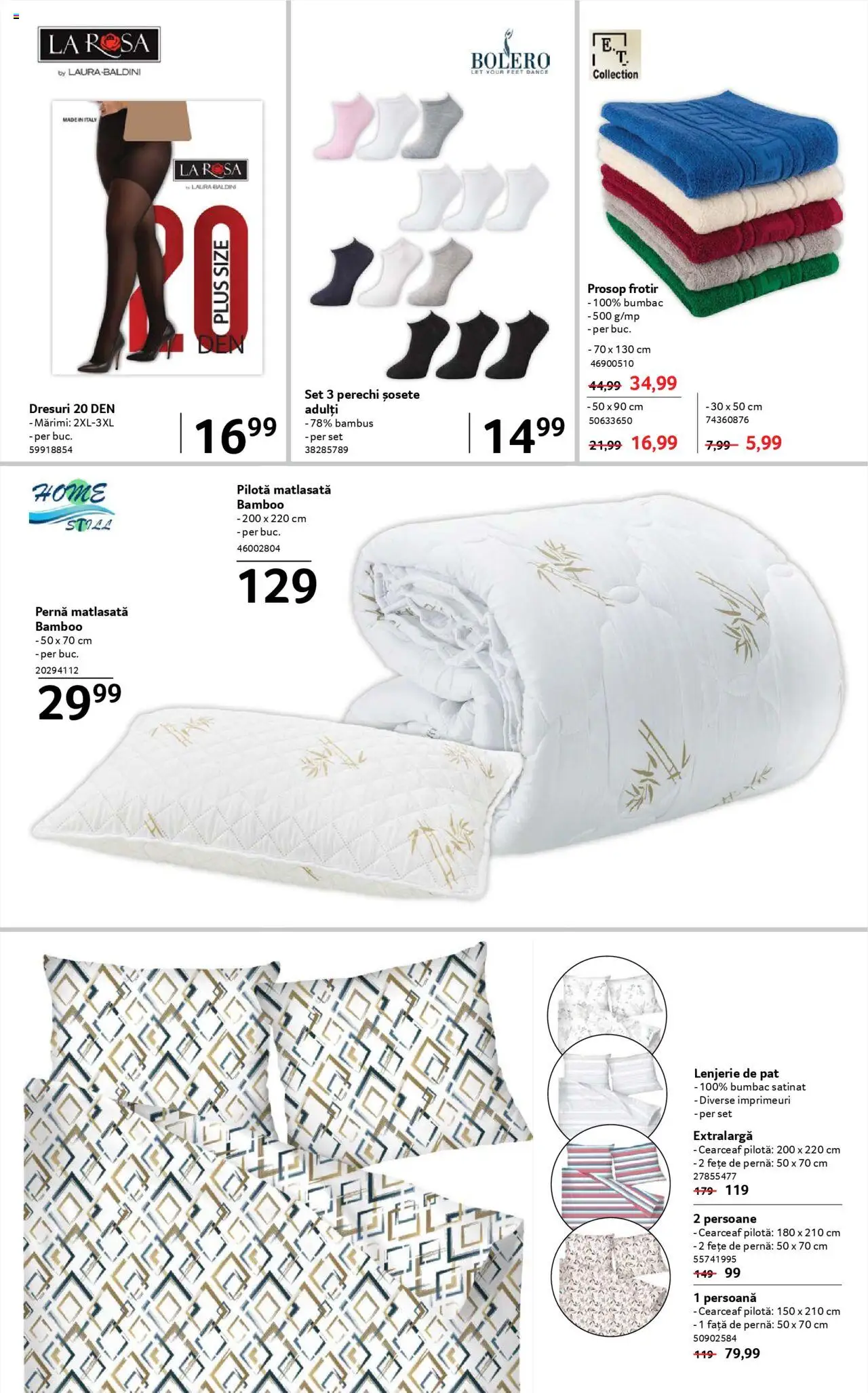 Catalog Selgros 18 Aprilie - 1 Mai 2025 | Pagina 17 | Produse: Pat, Lenjerie de pat, Față de pernă, Șosete