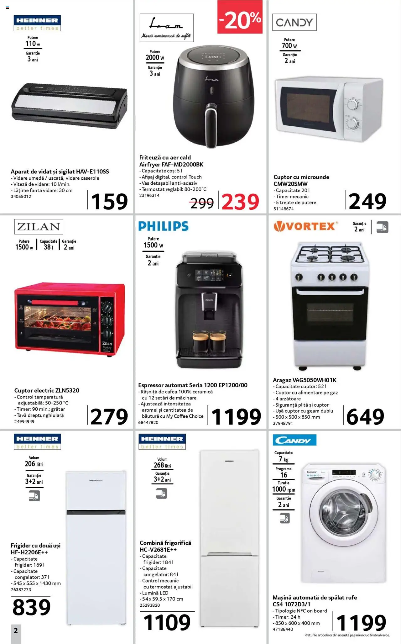 Catalog Selgros 18 Aprilie - 1 Mai 2025 | Pagina 2 | Produse: Plită, Friteuză, Babak, Ușă