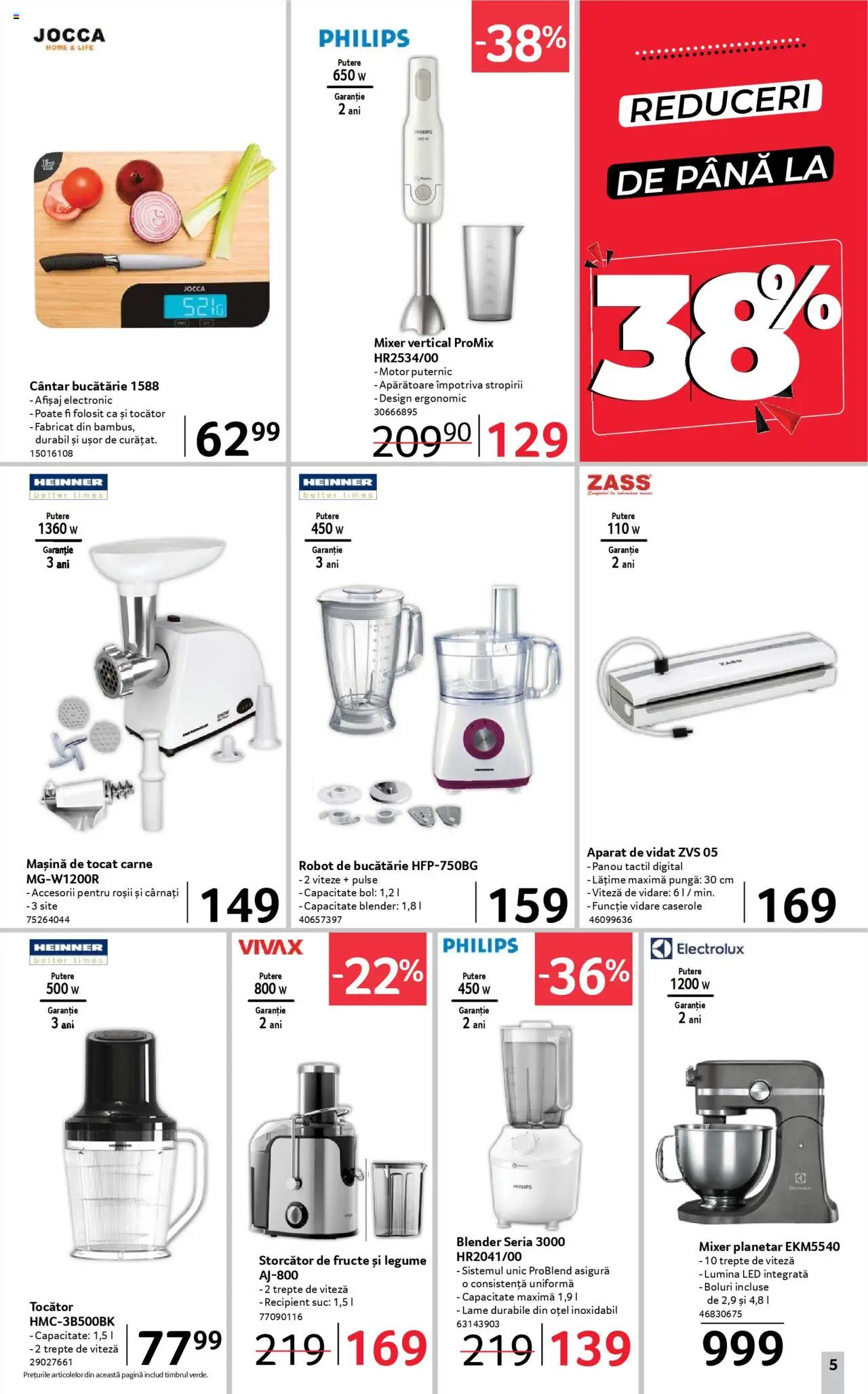 Catalog Selgros 18 Aprilie - 1 Mai 2025 | Pagina 5 | Produse: Storcător, Cântar, Storcător de fructe, Roșii