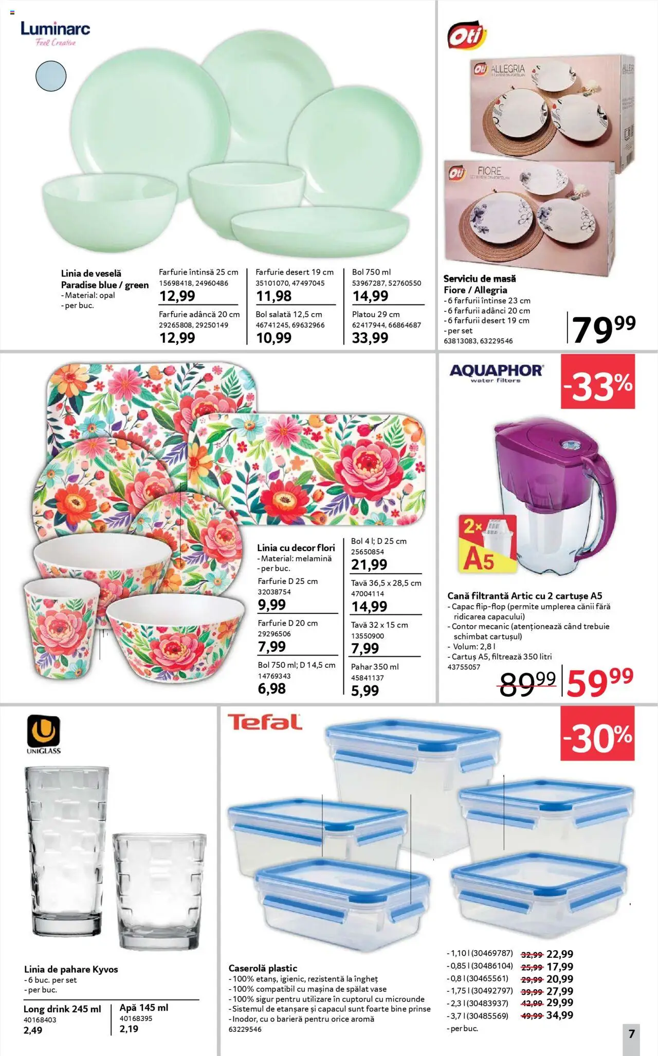 Catalog Selgros 18 Aprilie - 1 Mai 2025 | Pagina 7 | Produse: Mașină De Spălat Vase, Pahare, Masă, Farfurie