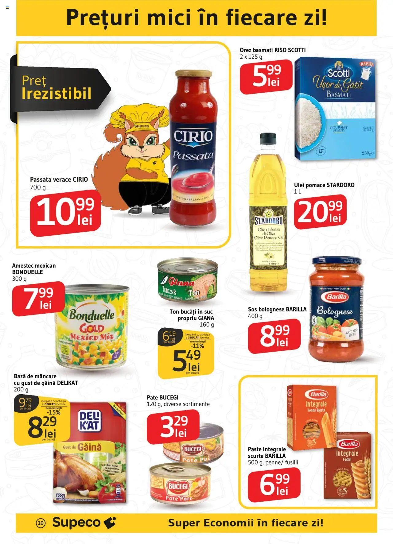 Catalog Supeco 24 Aprilie - 7 Mai 2025 | Pagina 10 | Produse: Hacıyatmaz Kedi Oyuncağı, Pate, Ulei, Orez