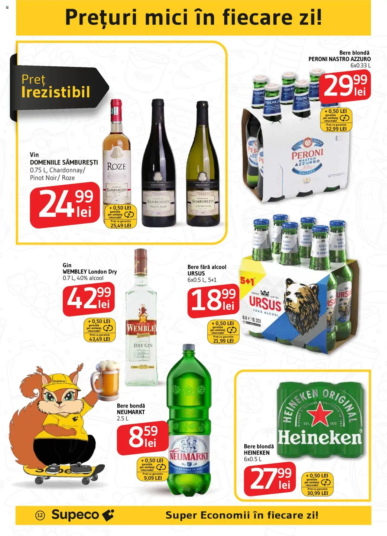 Catalog Supeco 24 Aprilie - 7 Mai 2025 | Pagina 12 | Produse: Mici, Bere, Gin