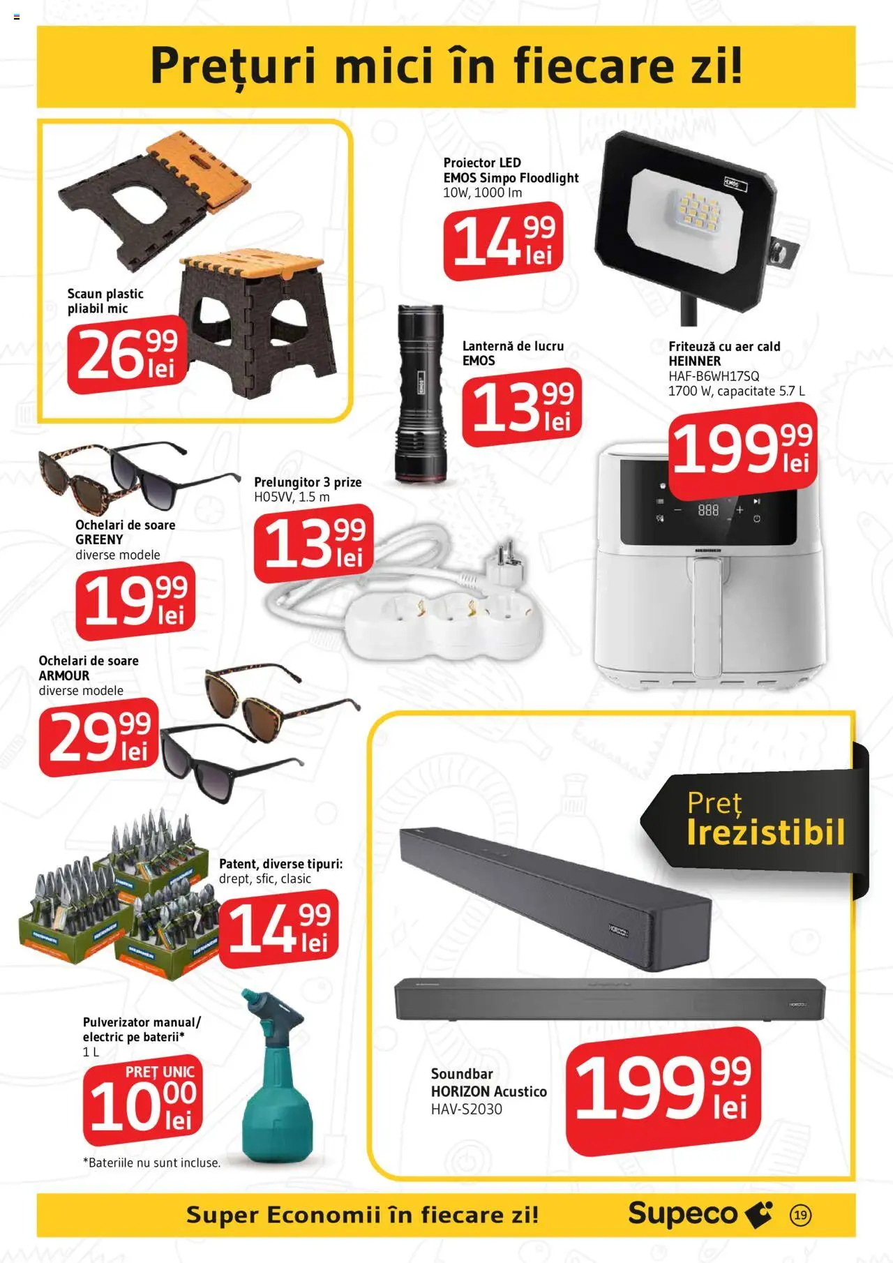 Catalog Supeco 24 Aprilie - 7 Mai 2025 | Pagina 19 | Produse: Ochelari, Prelungitor, Ochelari de soare, Mici