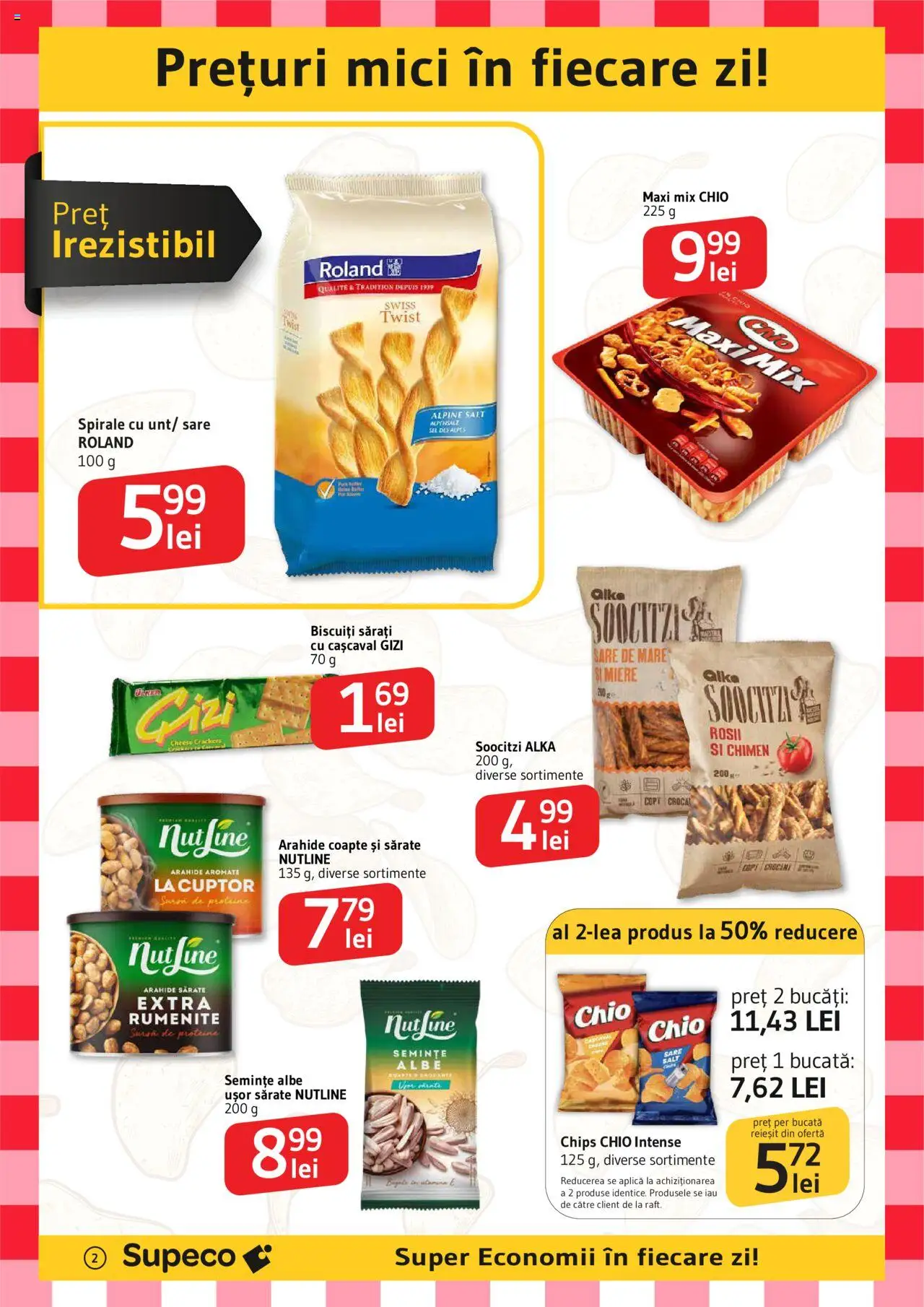 Catalog Supeco 24 Aprilie - 7 Mai 2025 | Pagina 2 | Produse: Cuptor, Arahide, Semințe, Sare