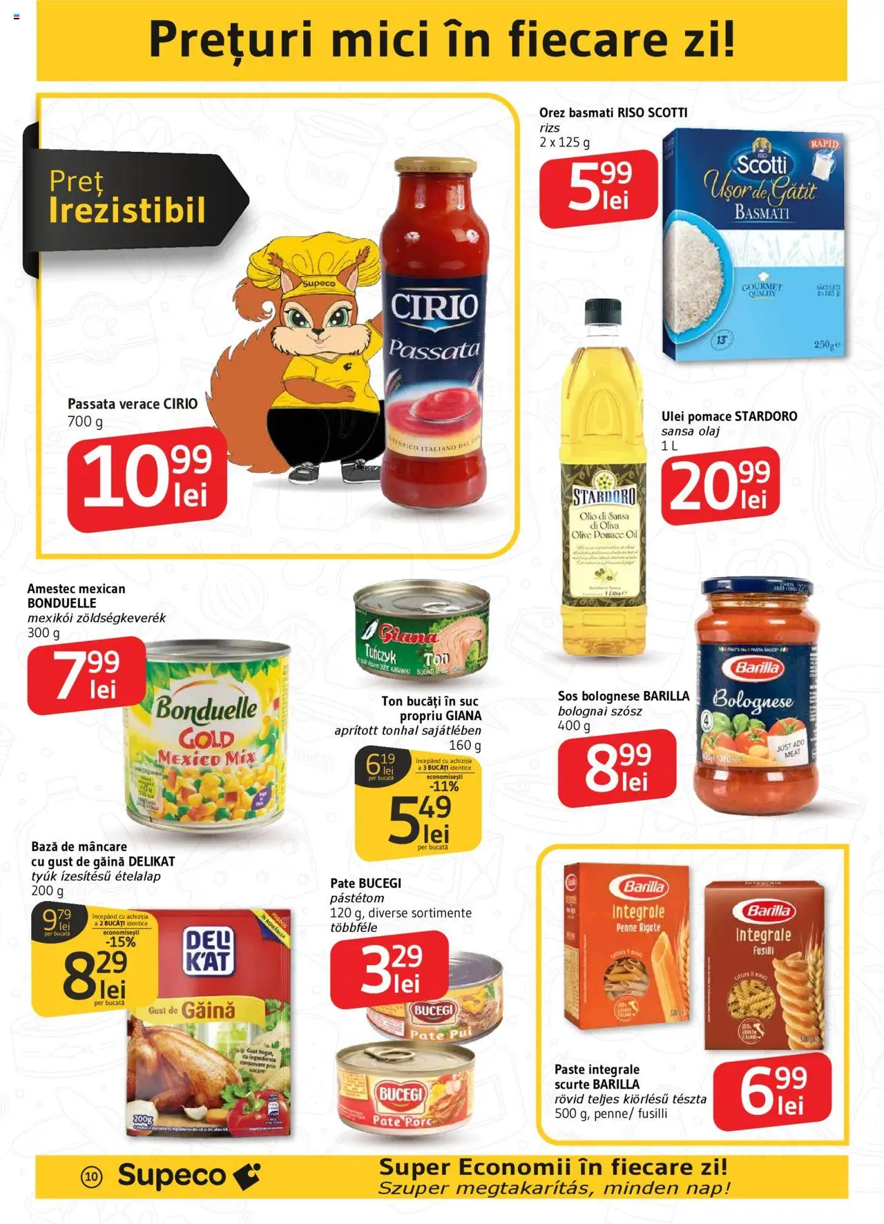 Catalog Supeco 24 Aprilie - 7 Mai 2025 | Pagina 10 | Produse: Pate, Suc, Orez, Paste