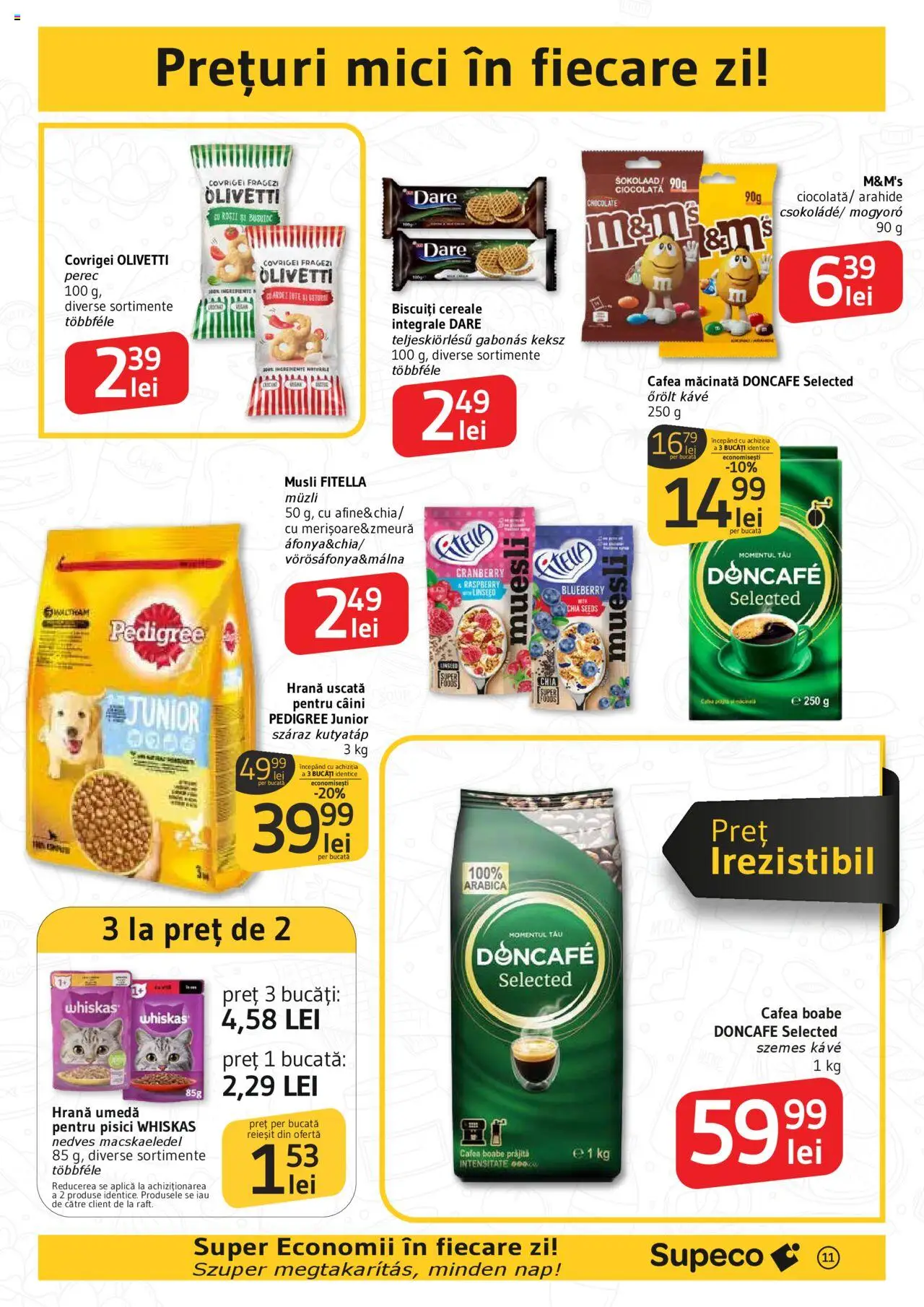 Catalog Supeco 24 Aprilie - 7 Mai 2025 | Pagina 11 | Produse: Ardei, Arahide, Ciocolată, Biscuiți