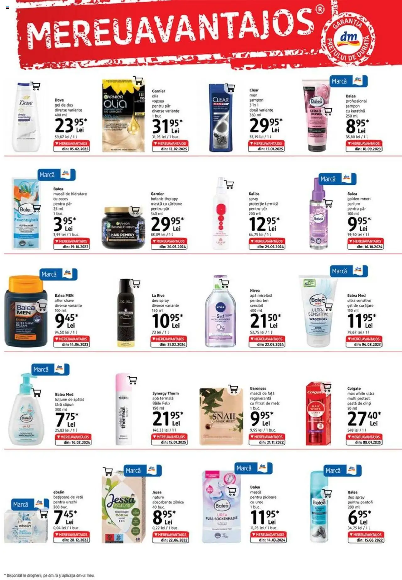 Catalog DM Drogerie Markt 17 Aprilie - 13 Mai 2025 | Pagina 2 | Produse: After shave, Pantofi, Duș, Absorbante