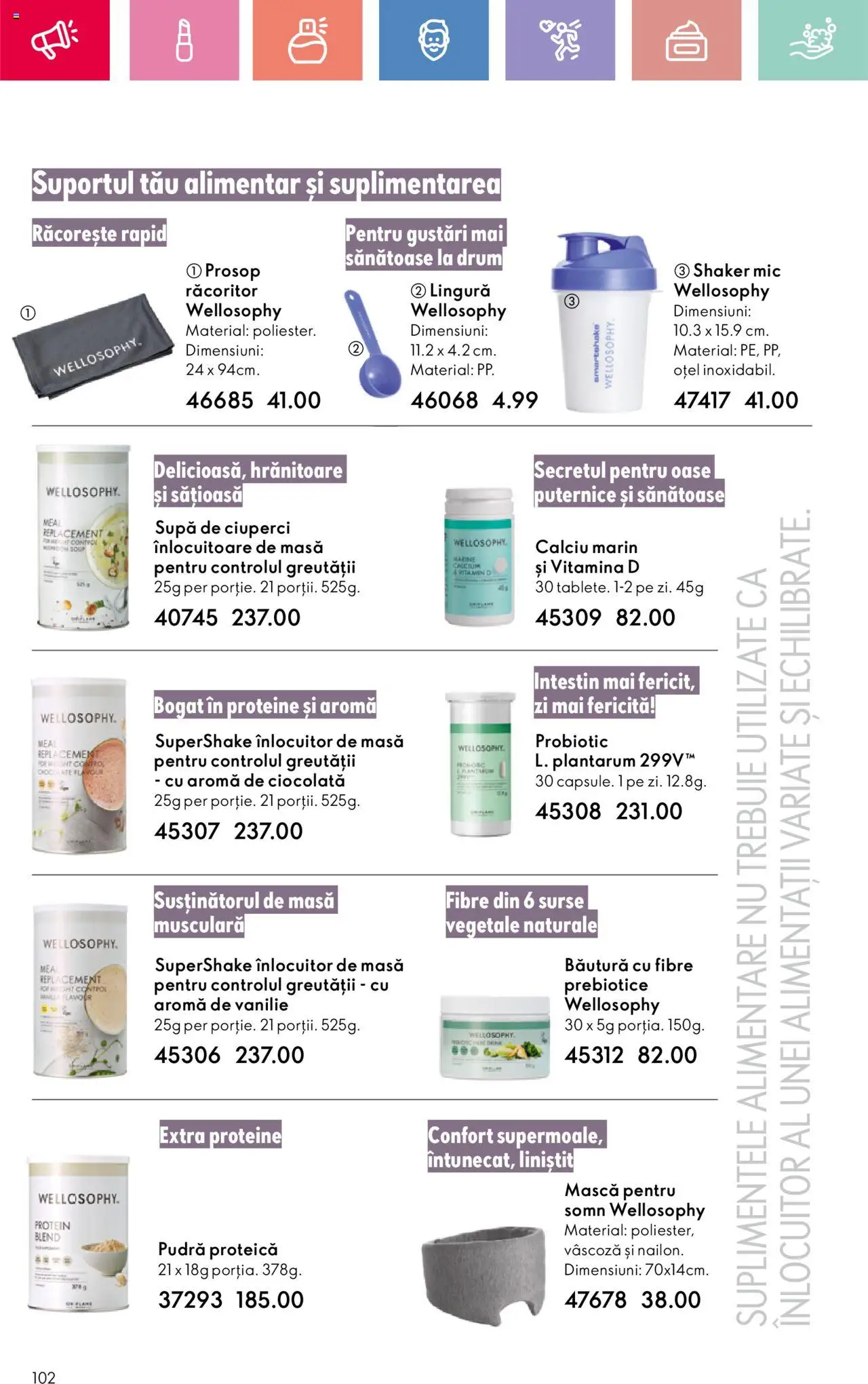 Catalog Oriflame 4 - 24 Mai 2025 | Pagina 102 | Produse: Masaüstü kılıfı, Masă, Ciuperci, Ciocolată