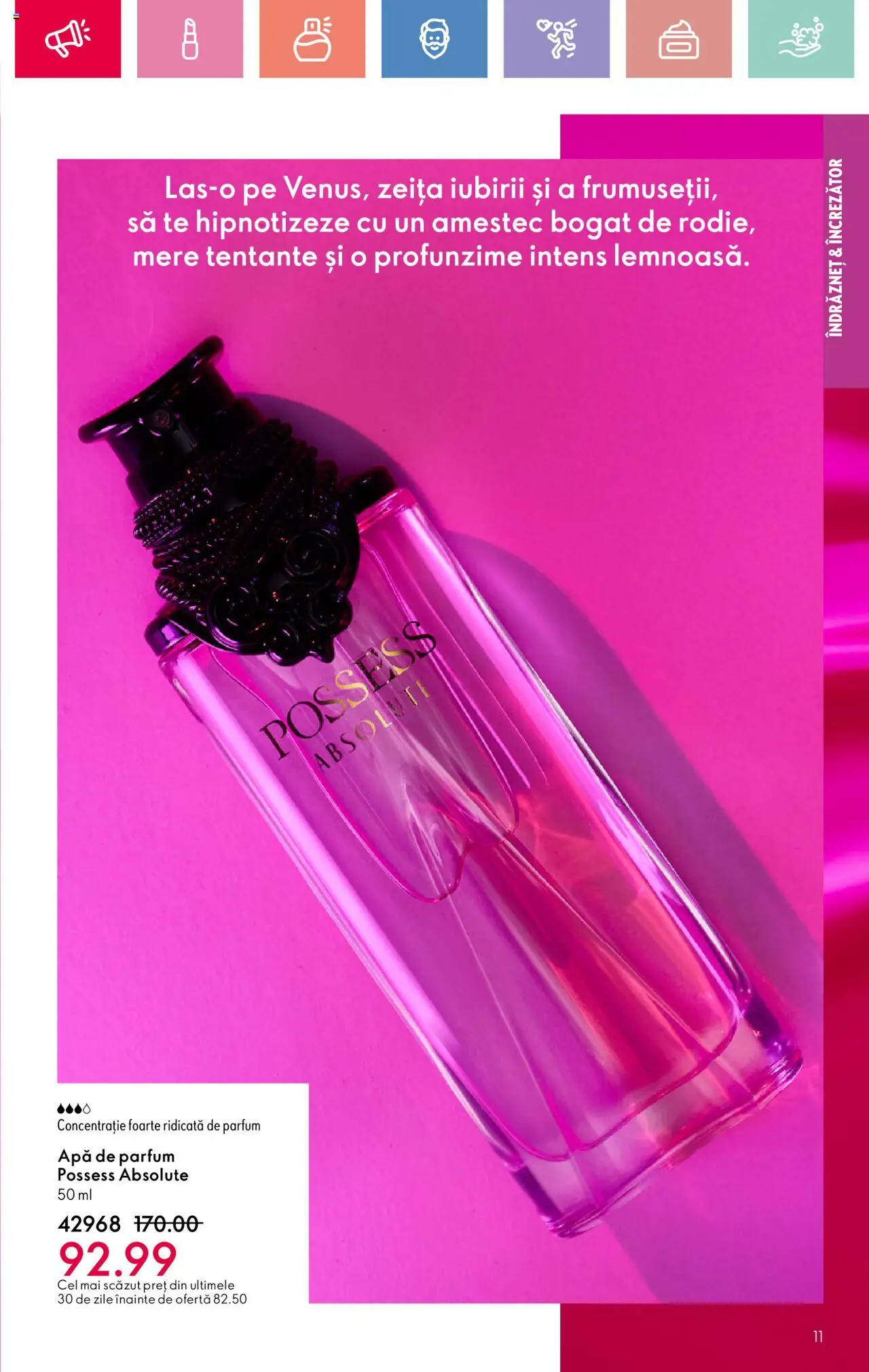 Catalog Oriflame 4 - 24 Mai 2025 | Pagina 11 | Produse: Apă de parfum, Parfum, Mere, Apă