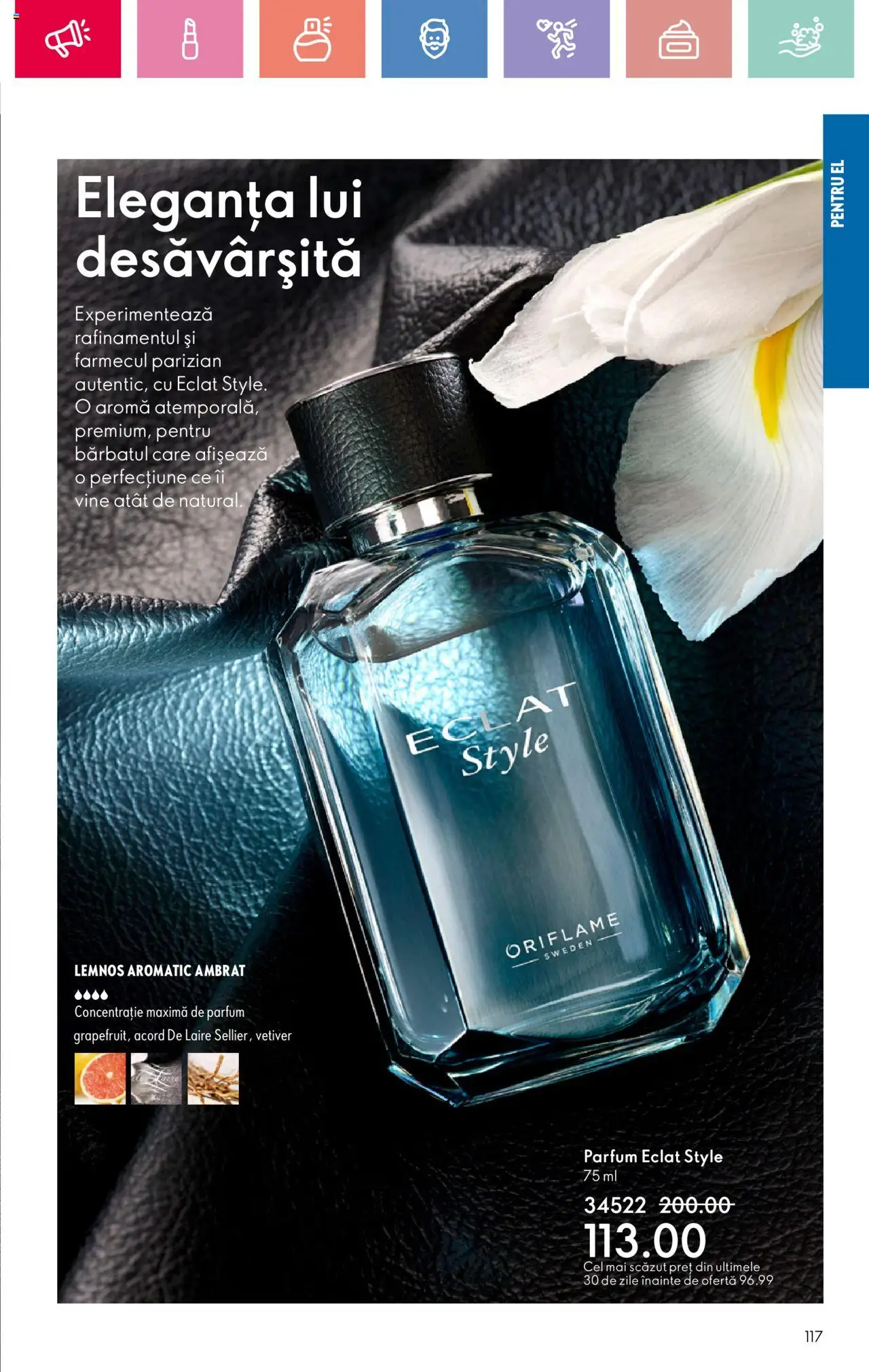Catalog Oriflame 4 - 24 Mai 2025 | Pagina 117 | Produse: Delgeç, Parfum