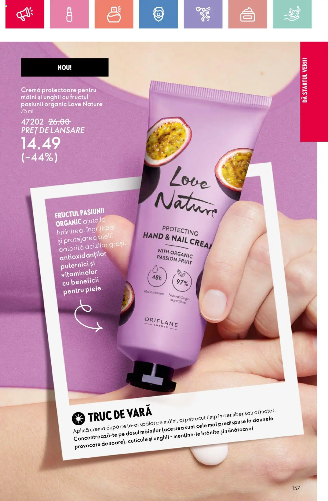 Catalog Oriflame 4 - 24 Mai 2025 | Pagina 157 | Produse: Cremă
