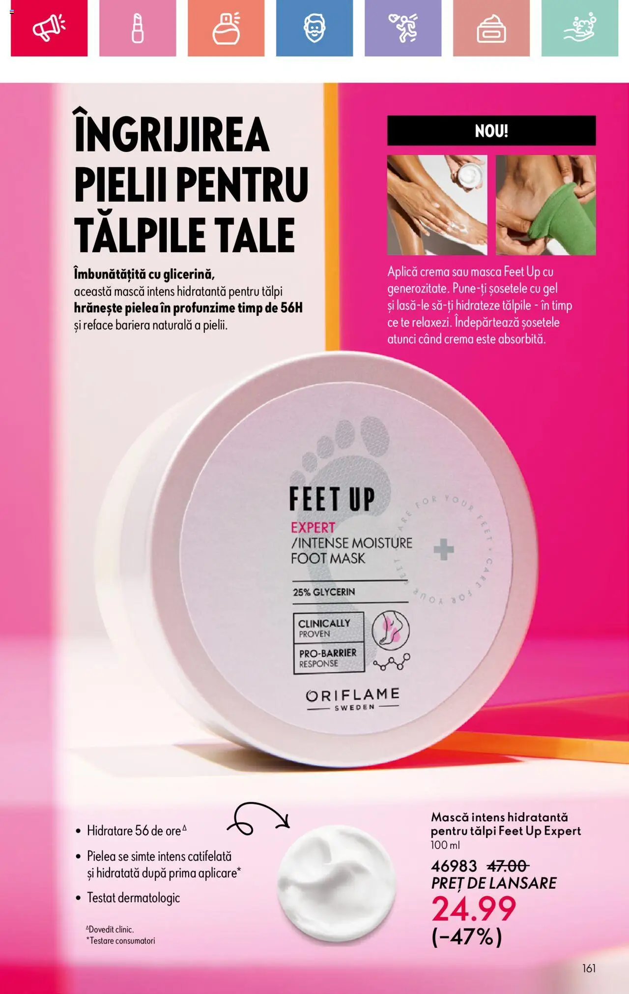 Catalog Oriflame 4 - 24 Mai 2025 | Pagina 161 | Produse: Cremă