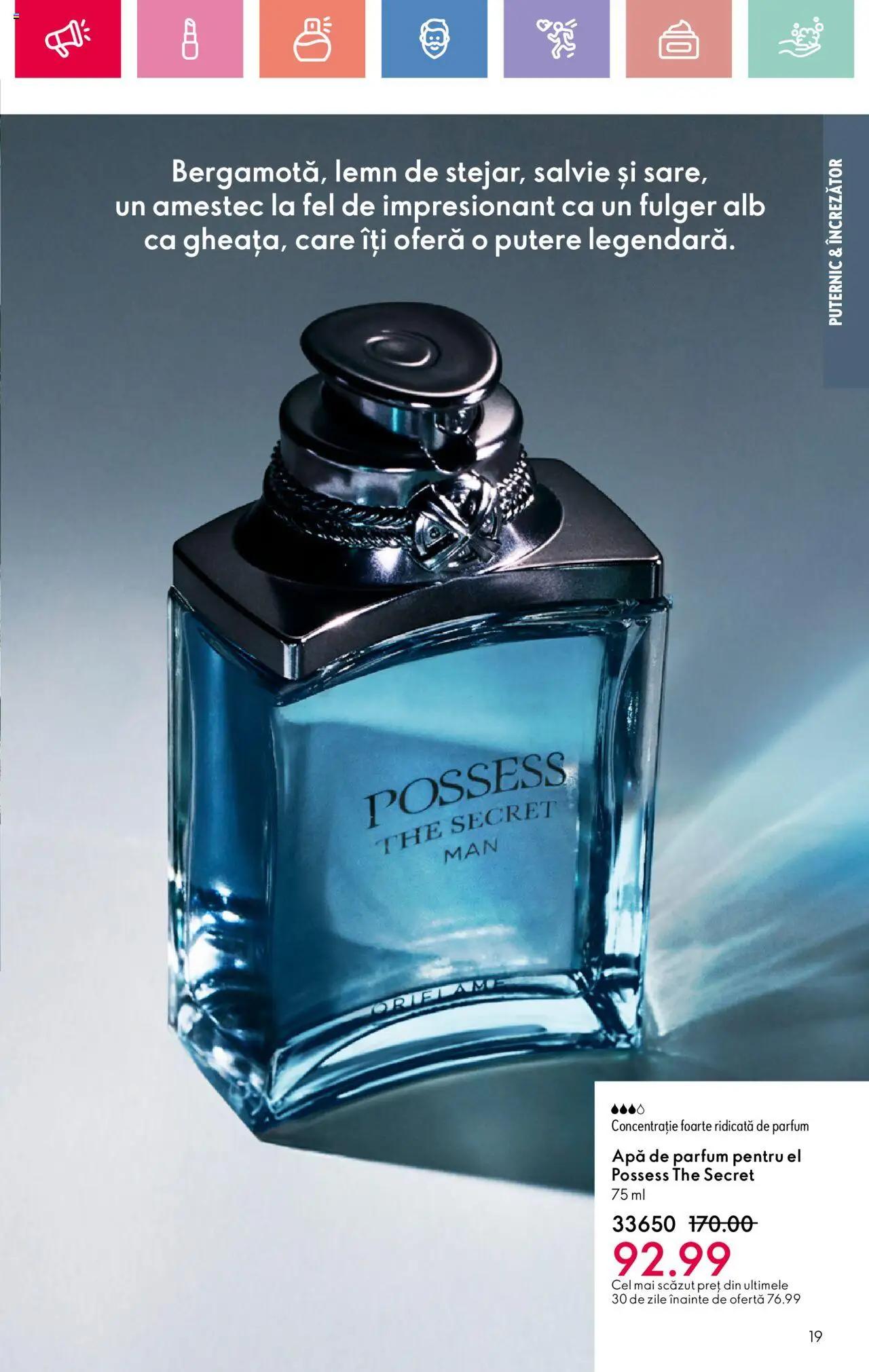 Catalog Oriflame 4 - 24 Mai 2025 | Pagina 19 | Produse: Apă de parfum, Parfum, Apă