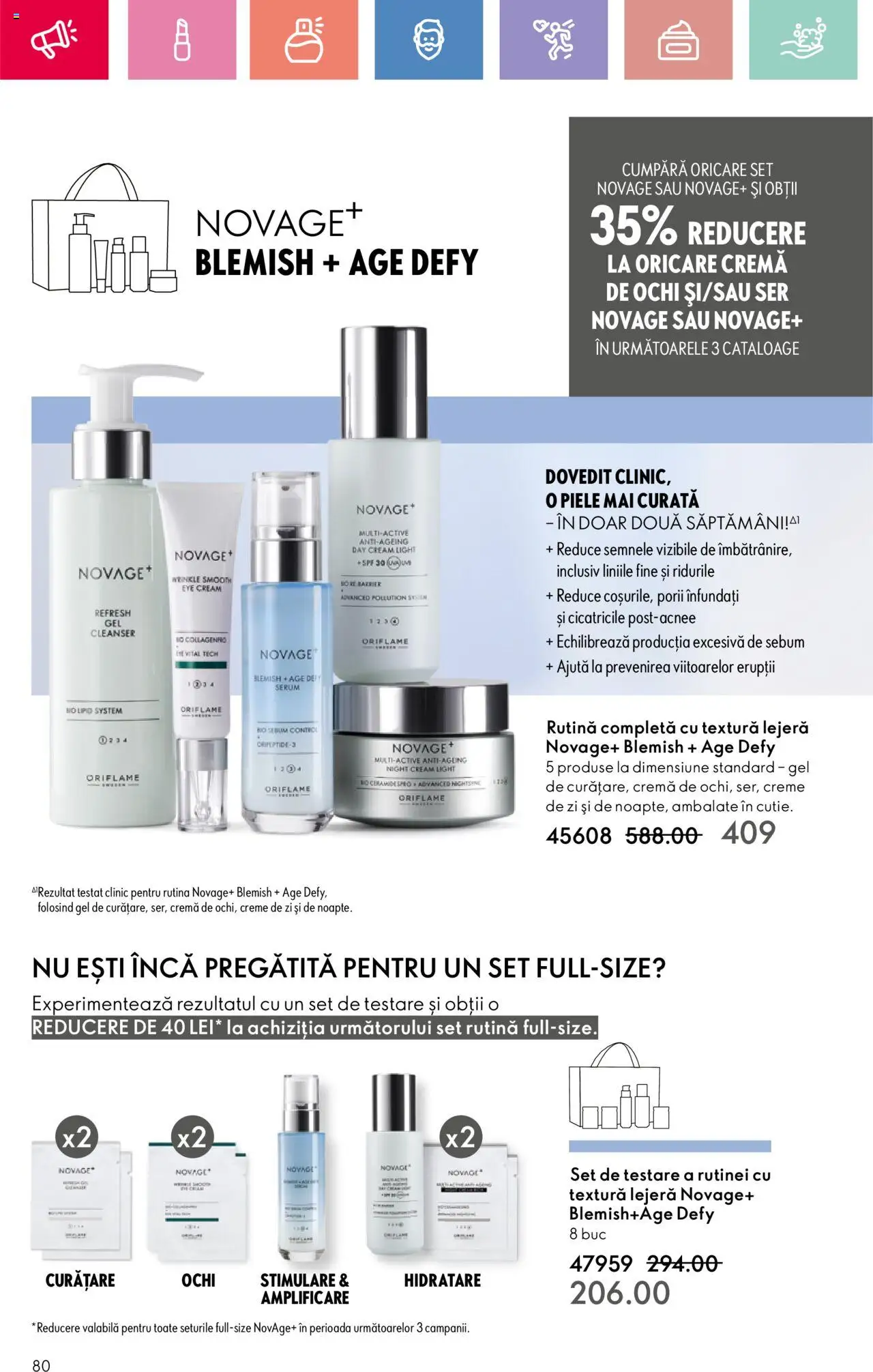 Catalog Oriflame 4 - 24 Mai 2025 | Pagina 80 | Produse: Şerit ödül, Serum, Cremă