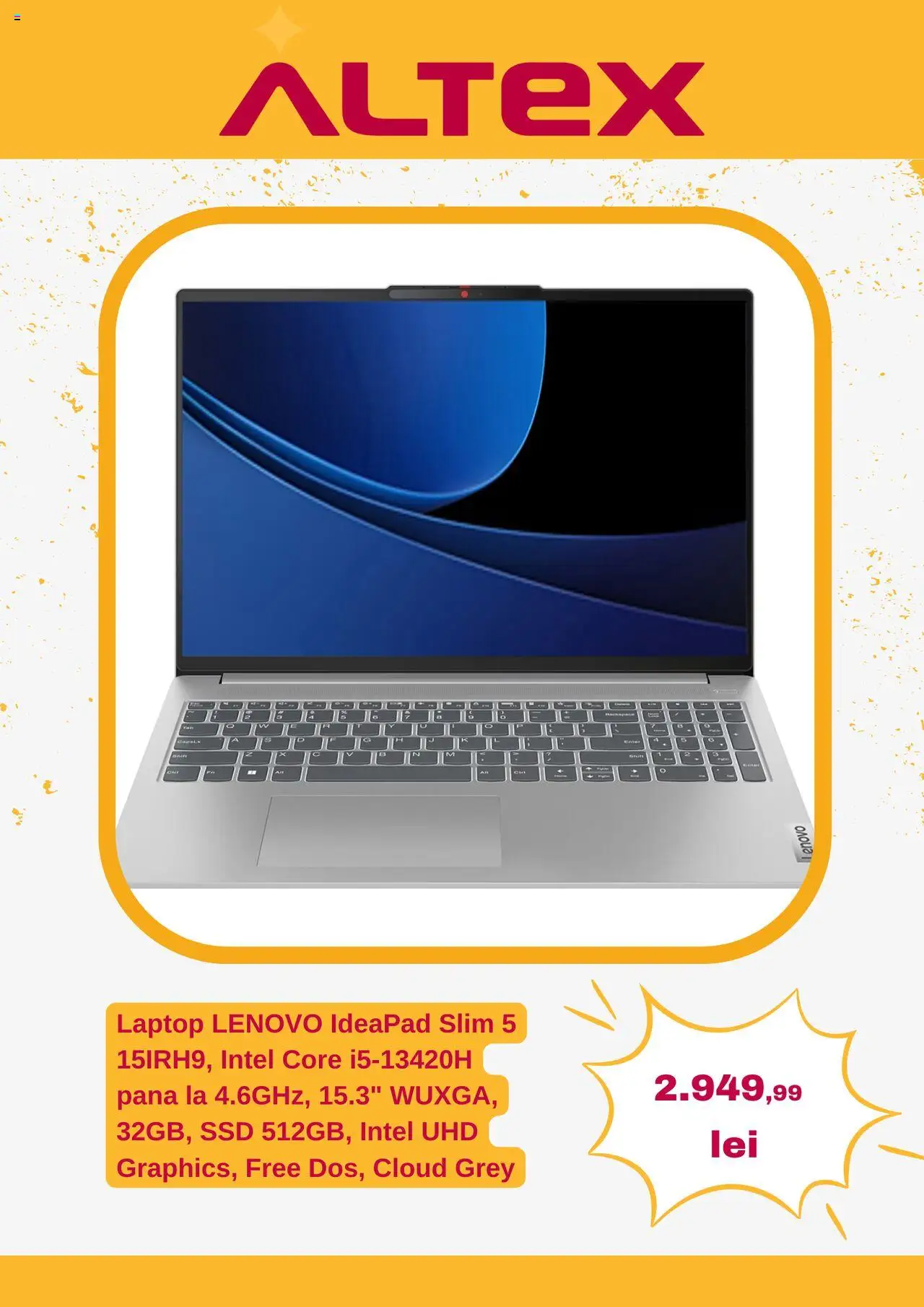 Catalog Altex 24 - 30 Aprilie 2025 | Pagina 3 | Produse: Laptop