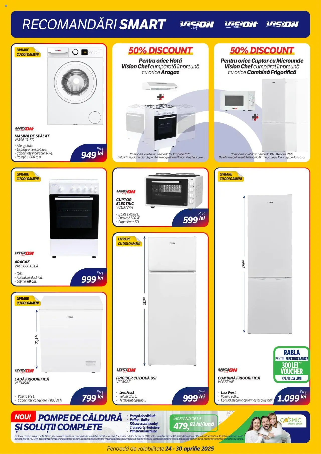Catalog Flanco 24 - 30 Aprilie 2025 | Pagina 10 | Produse: Hotă, Mașină De Spălat, Cuptor Cu Microunde, Rață