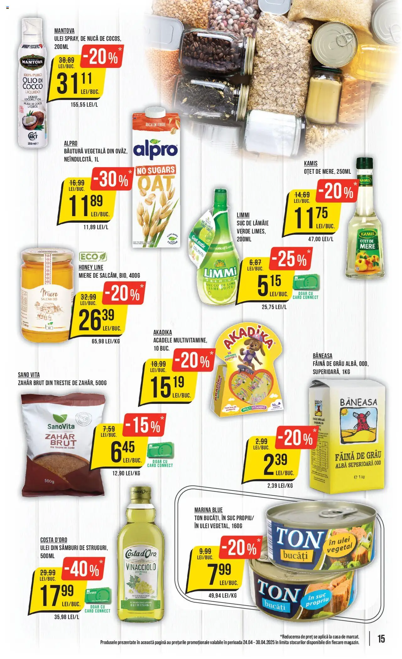 Catalog Mega Image 24 - 30 Aprilie 2025 | Pagina 15 | Produse: Şerit ödül, Suc, Acadele, Lămâie