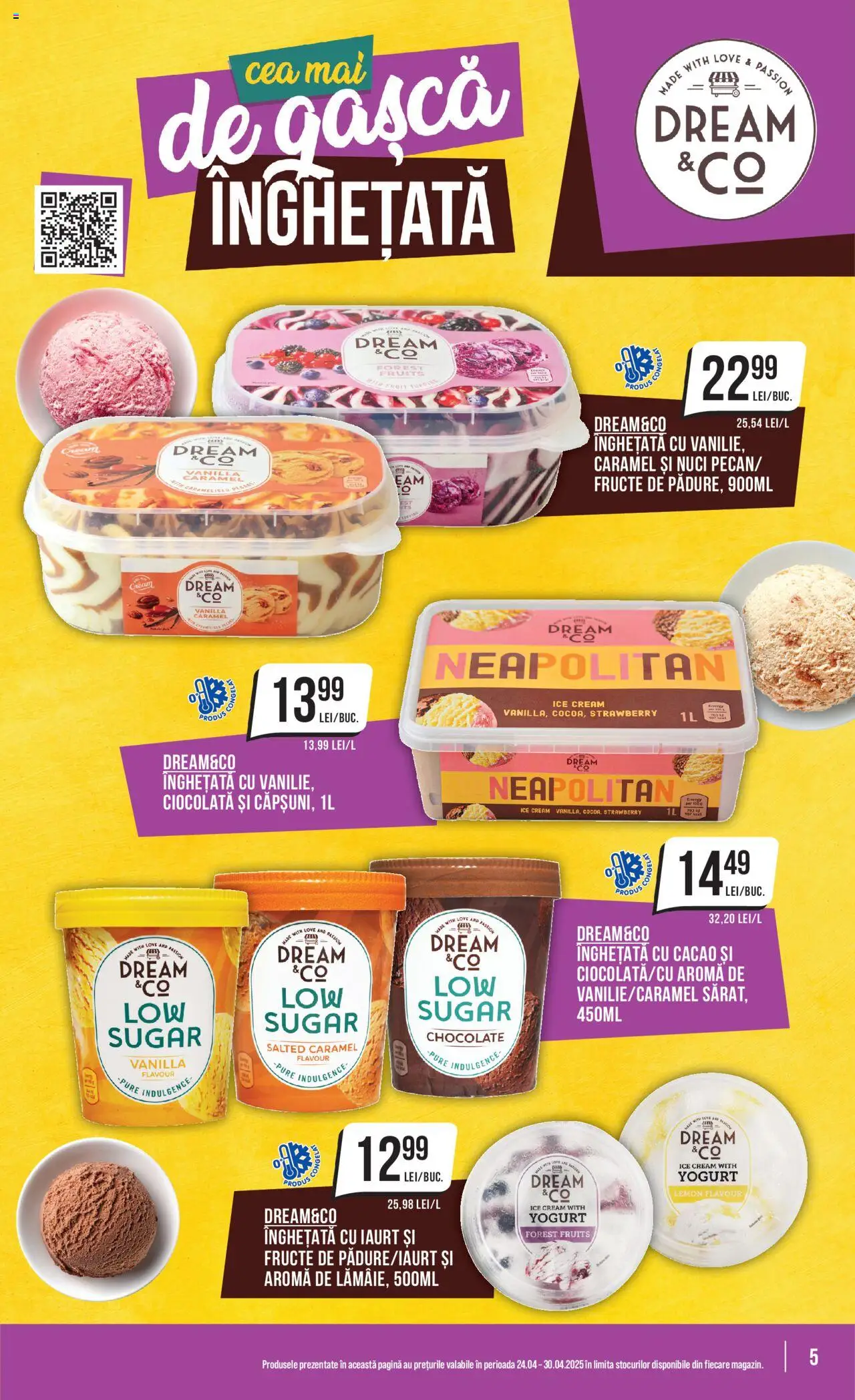 Catalog Mega Image 24 - 30 Aprilie 2025 | Pagina 5 | Produse: Iaurt, Ciocolată, Cacao, Fructe