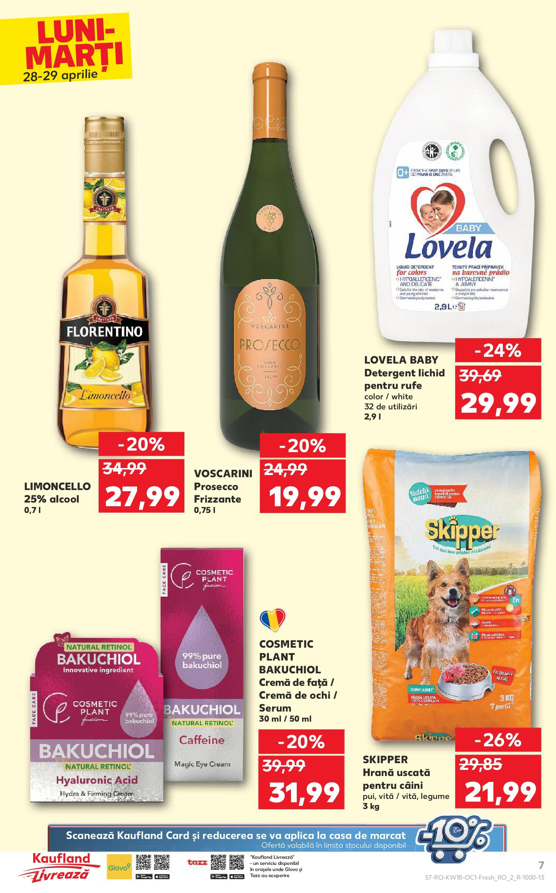 Catalog Kaufland 28 - 29 Aprilie 2025 | Pagina 7 | Produse: Serum, Cremă, Detergent, Legume